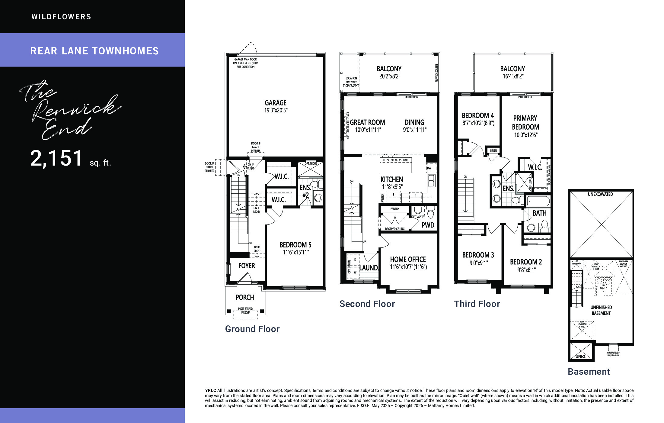 The Renwick End floor plan