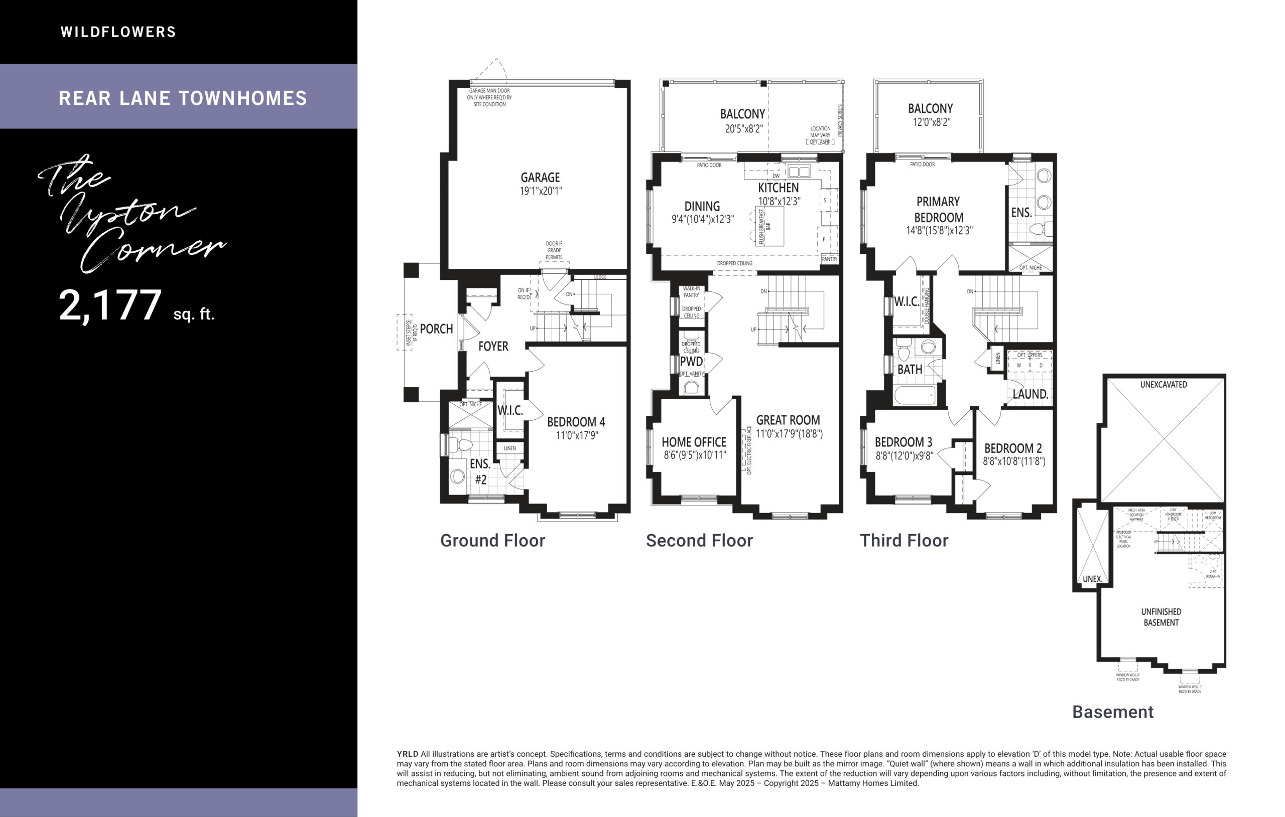 The Upton Corner floor plan