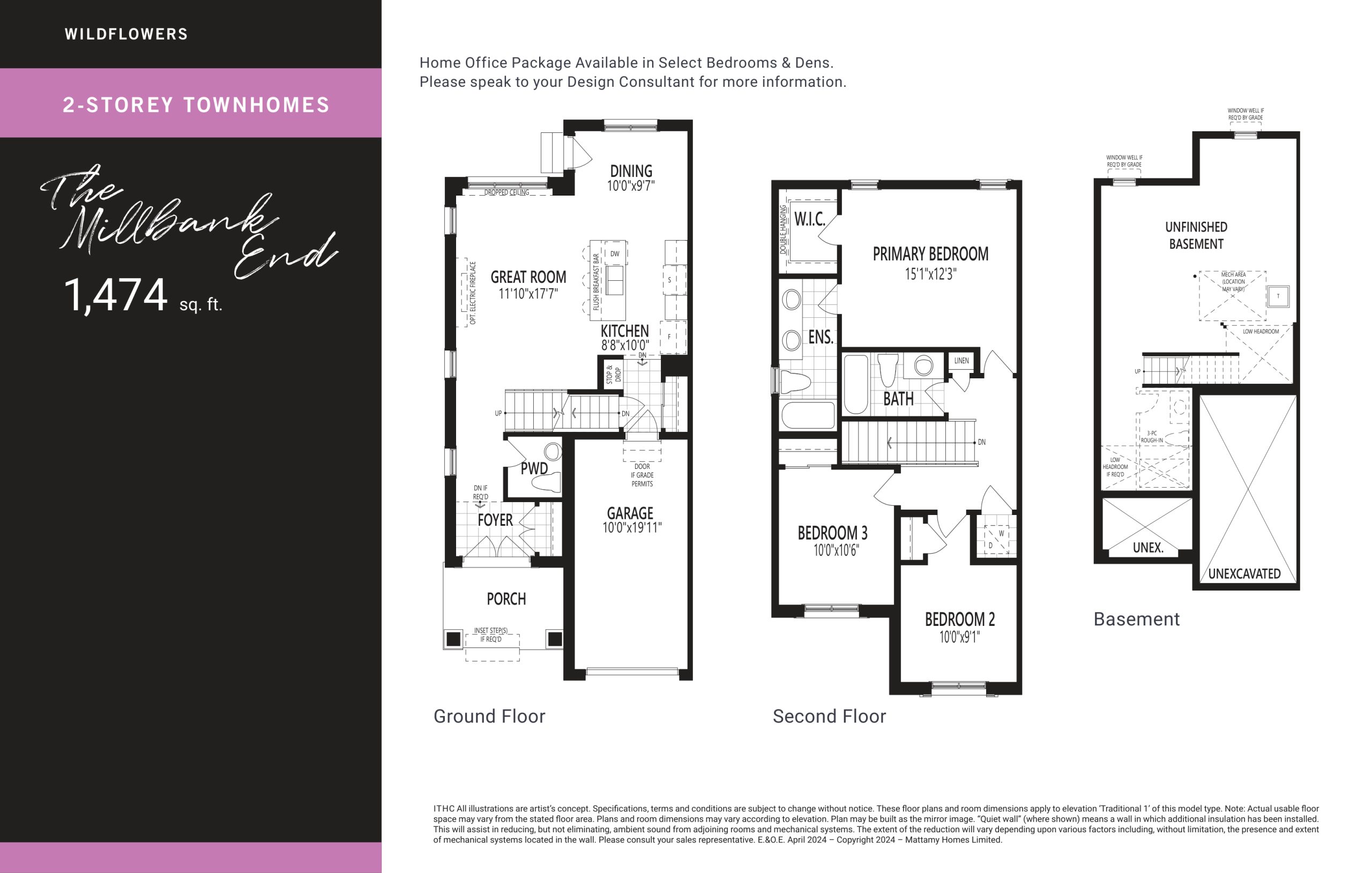 The Millbank End floor plan