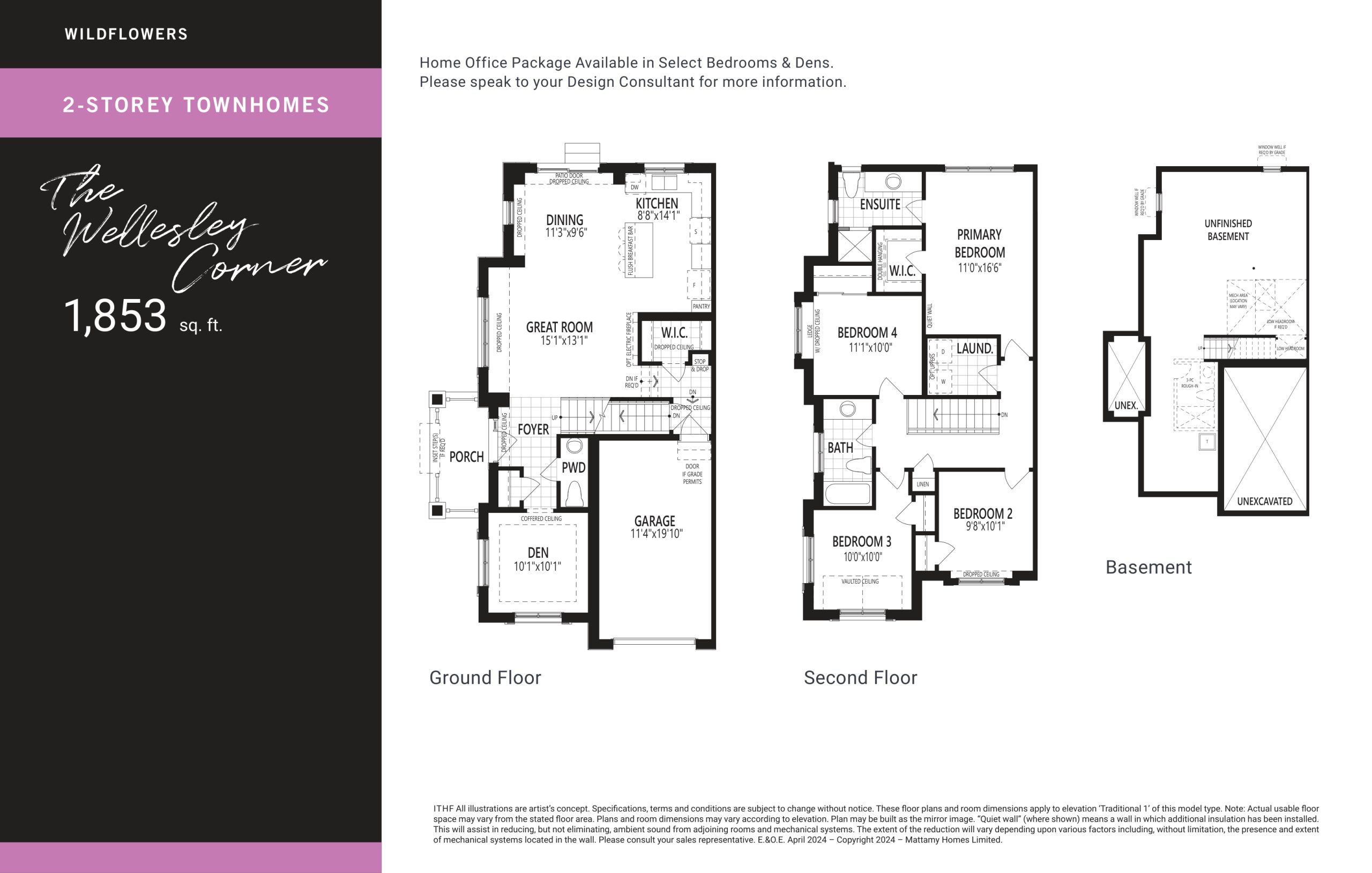 The Wellesley Corner floor plan