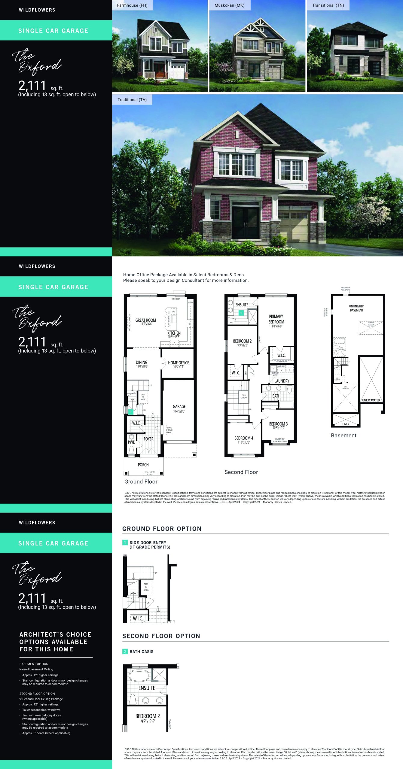 The Oxford floor plan