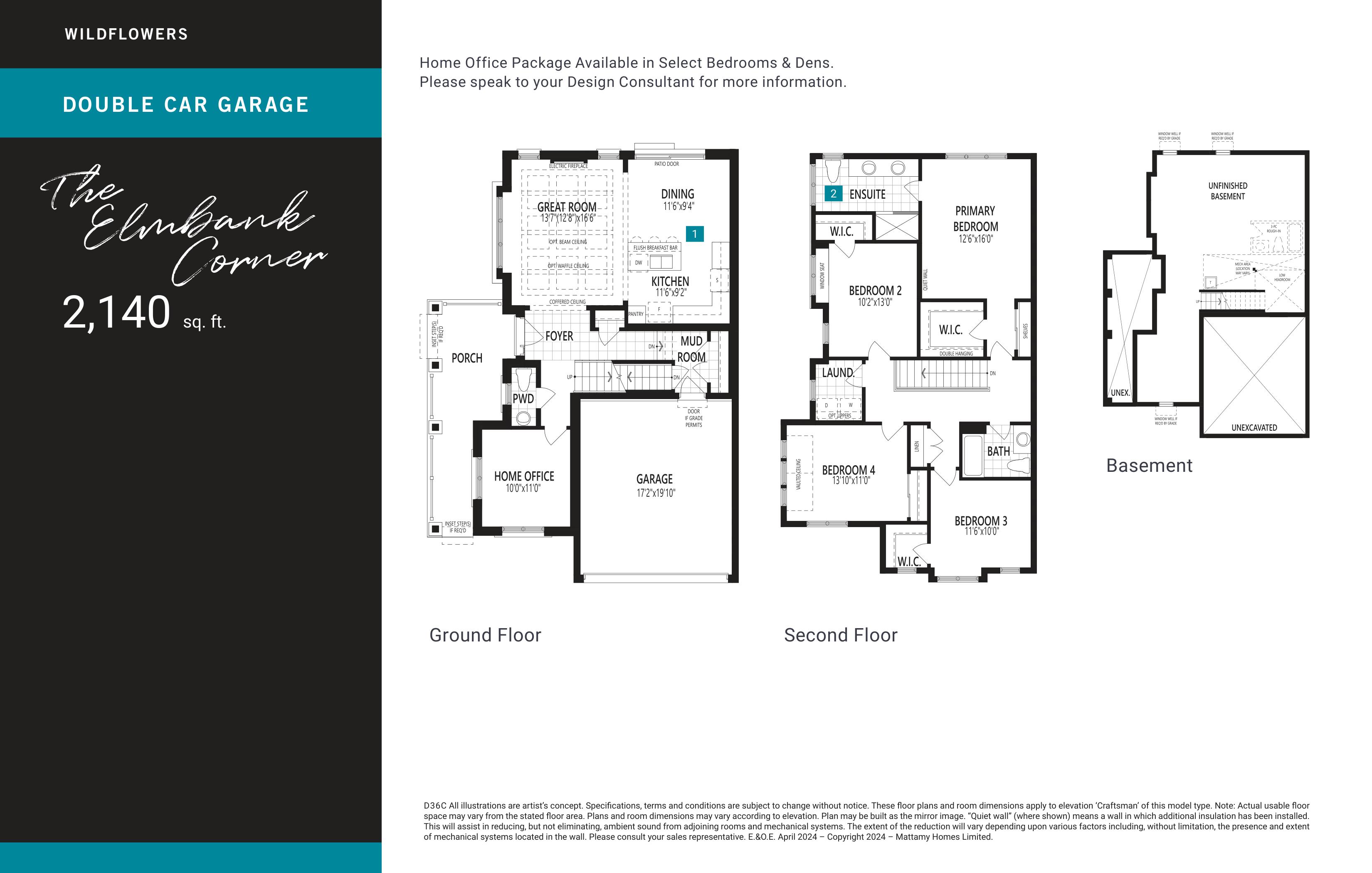 The Elmbank Corner floor plan