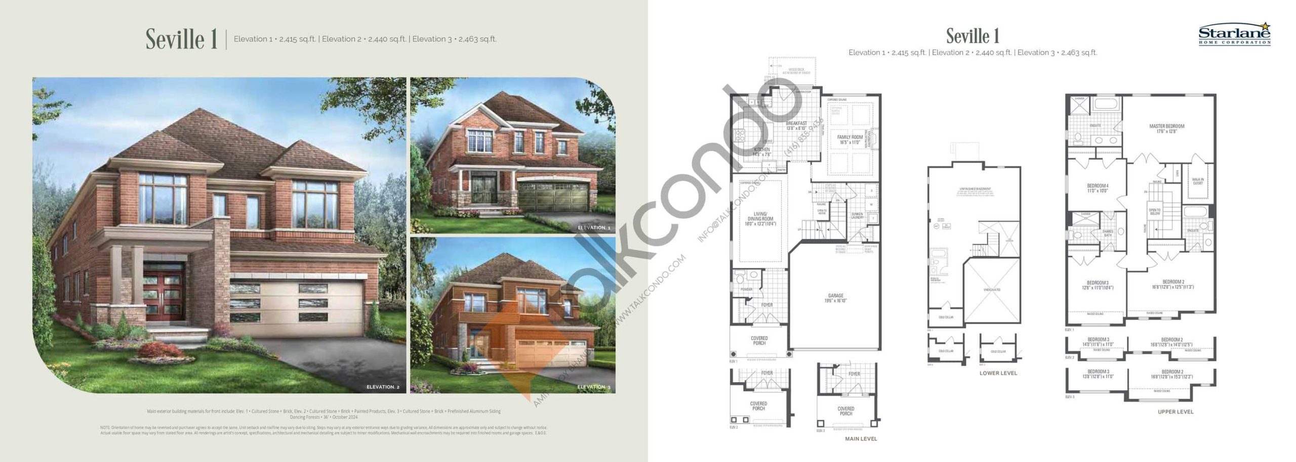 Seville 1 floor plan