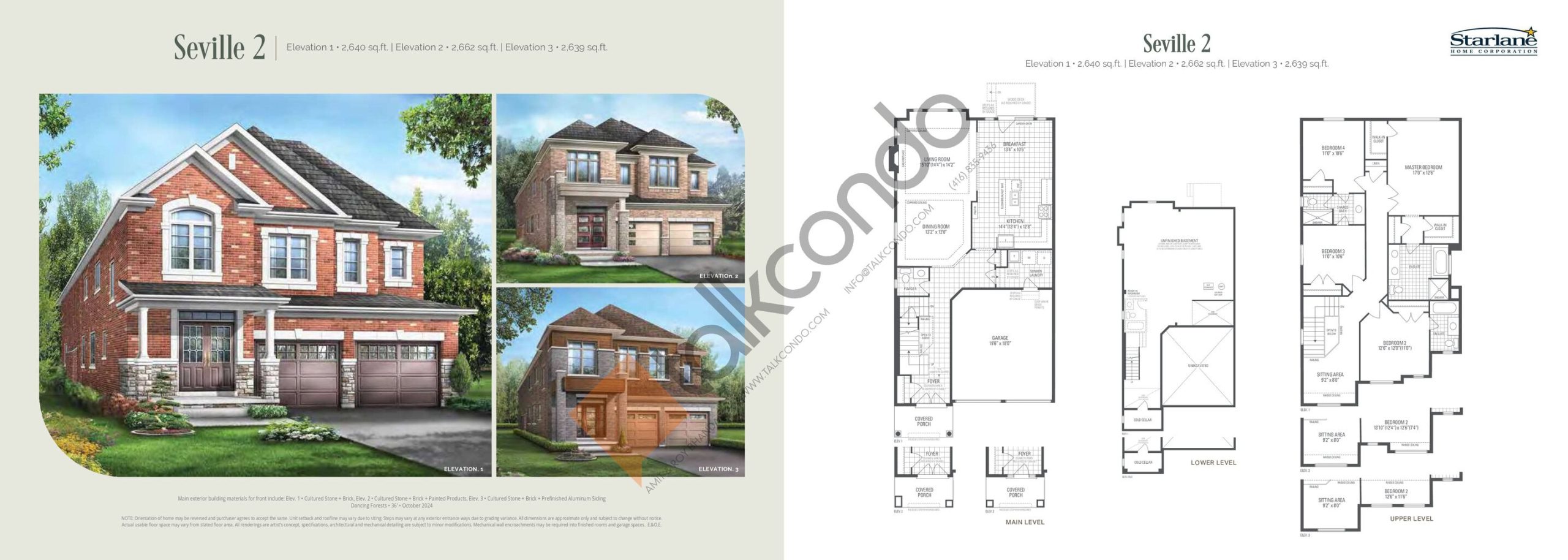 Seville 2 floor plan