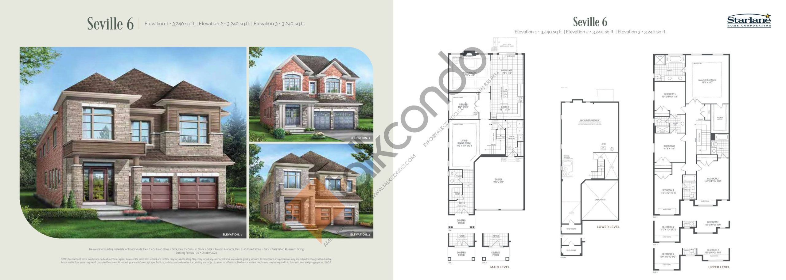 Seville 6 floor plan