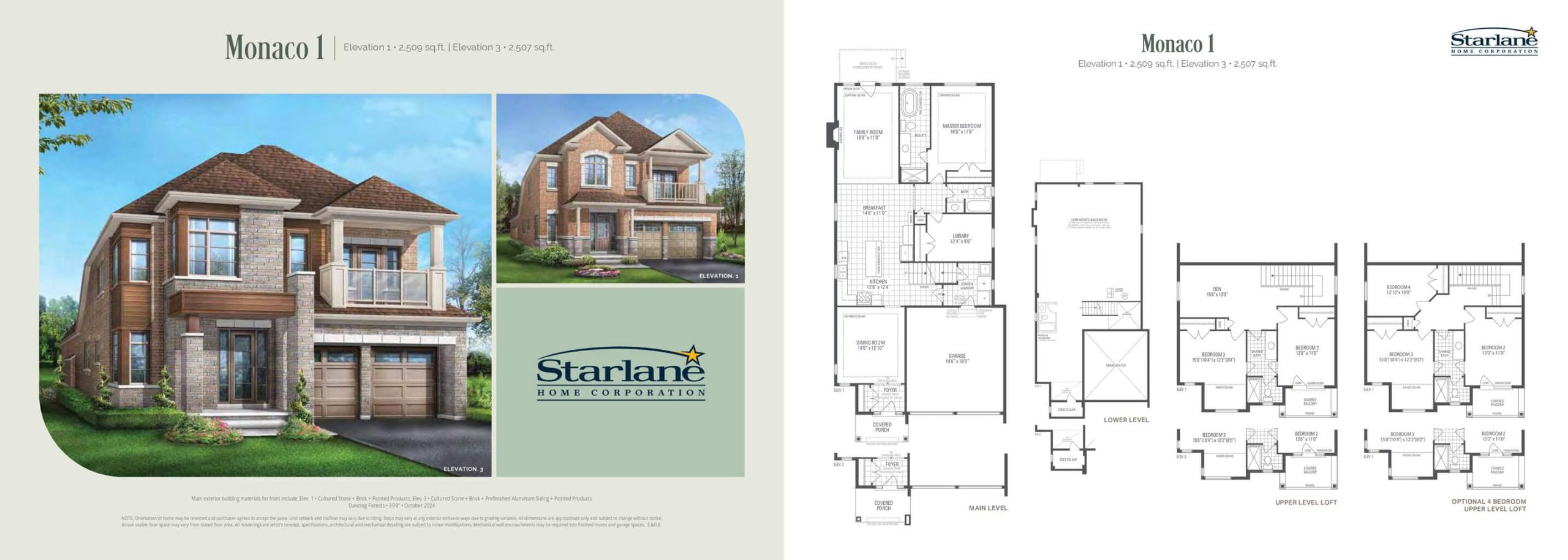 Monaco 1 floor plan