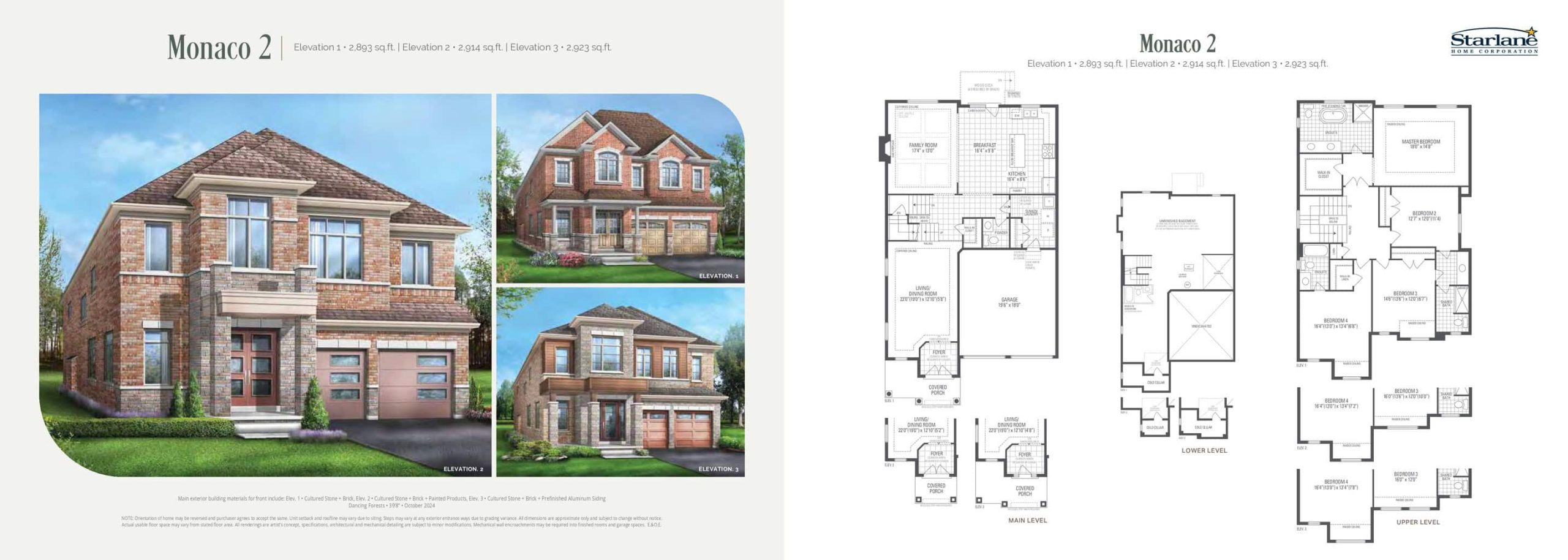 Monaco 2 floor plan