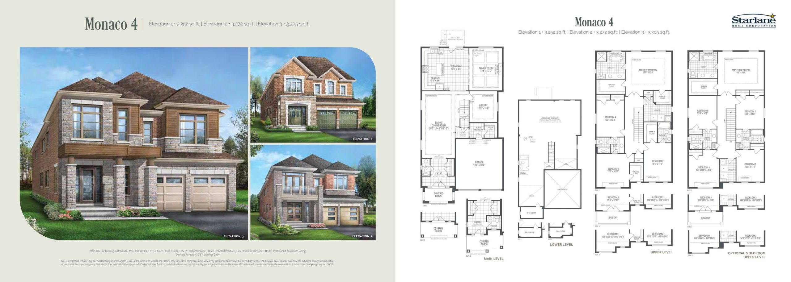 Monaco 4 floor plan