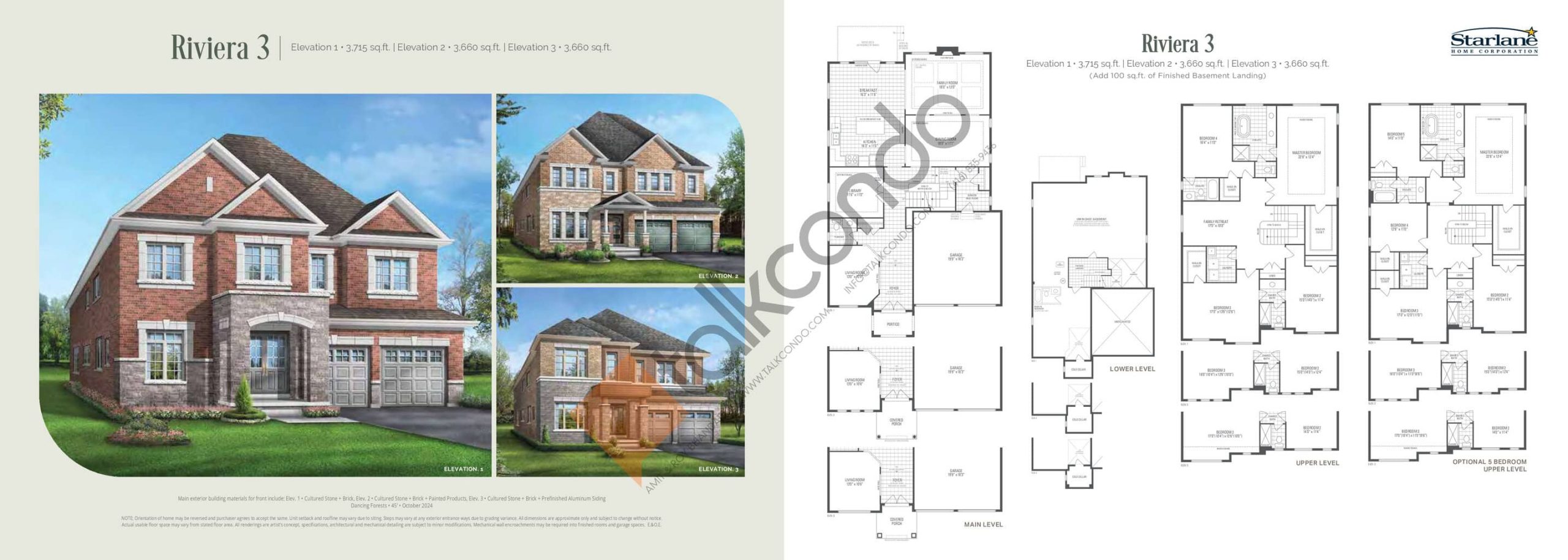 Riviera 3 floor plan