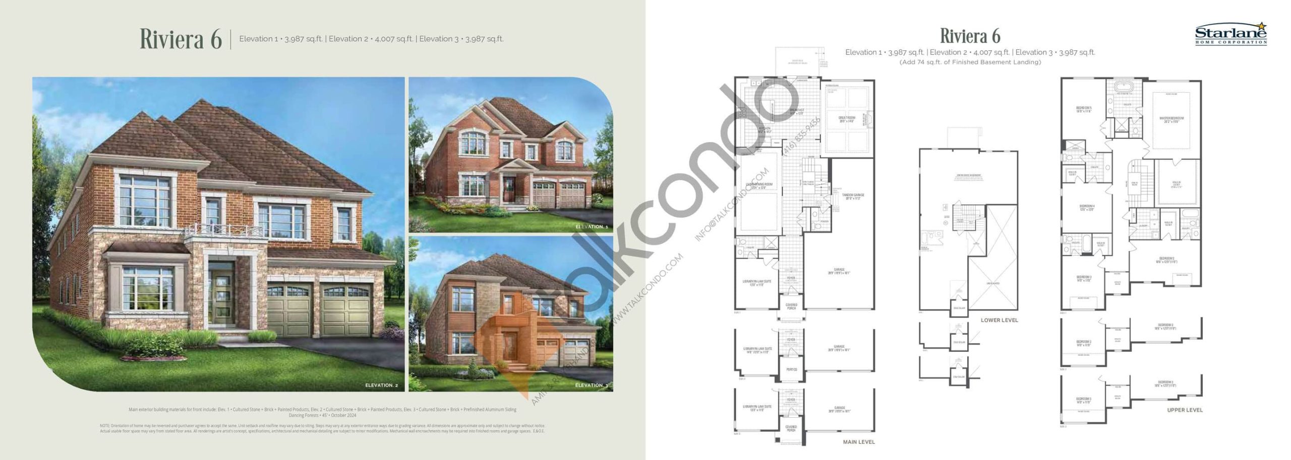 Riviera 6 floor plan