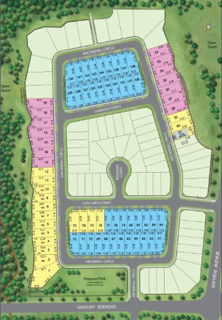 Bayview Trail in Aurora — rendering 9