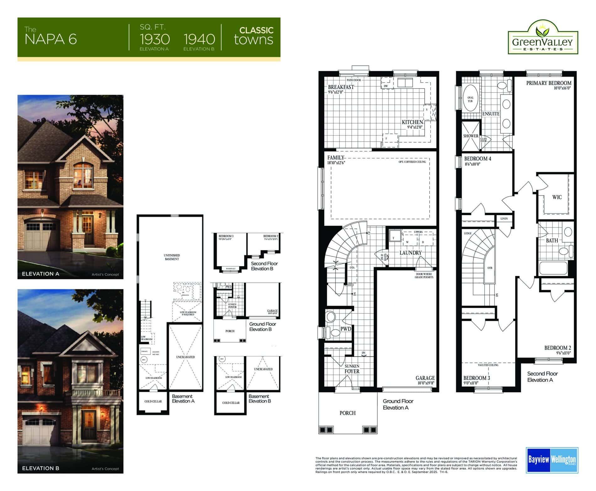 The Napa 6 floor plan