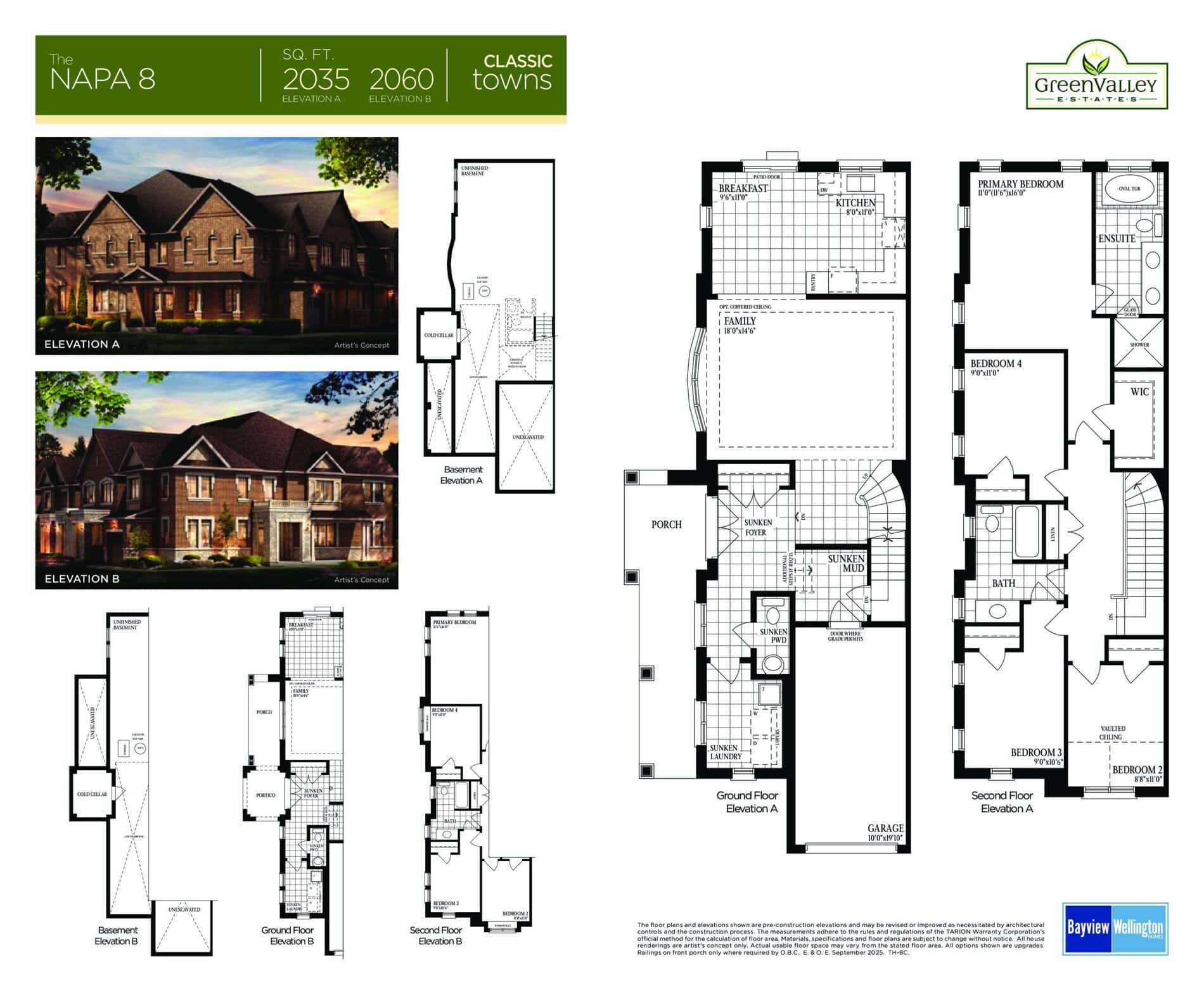 The Napa 8 floor plan