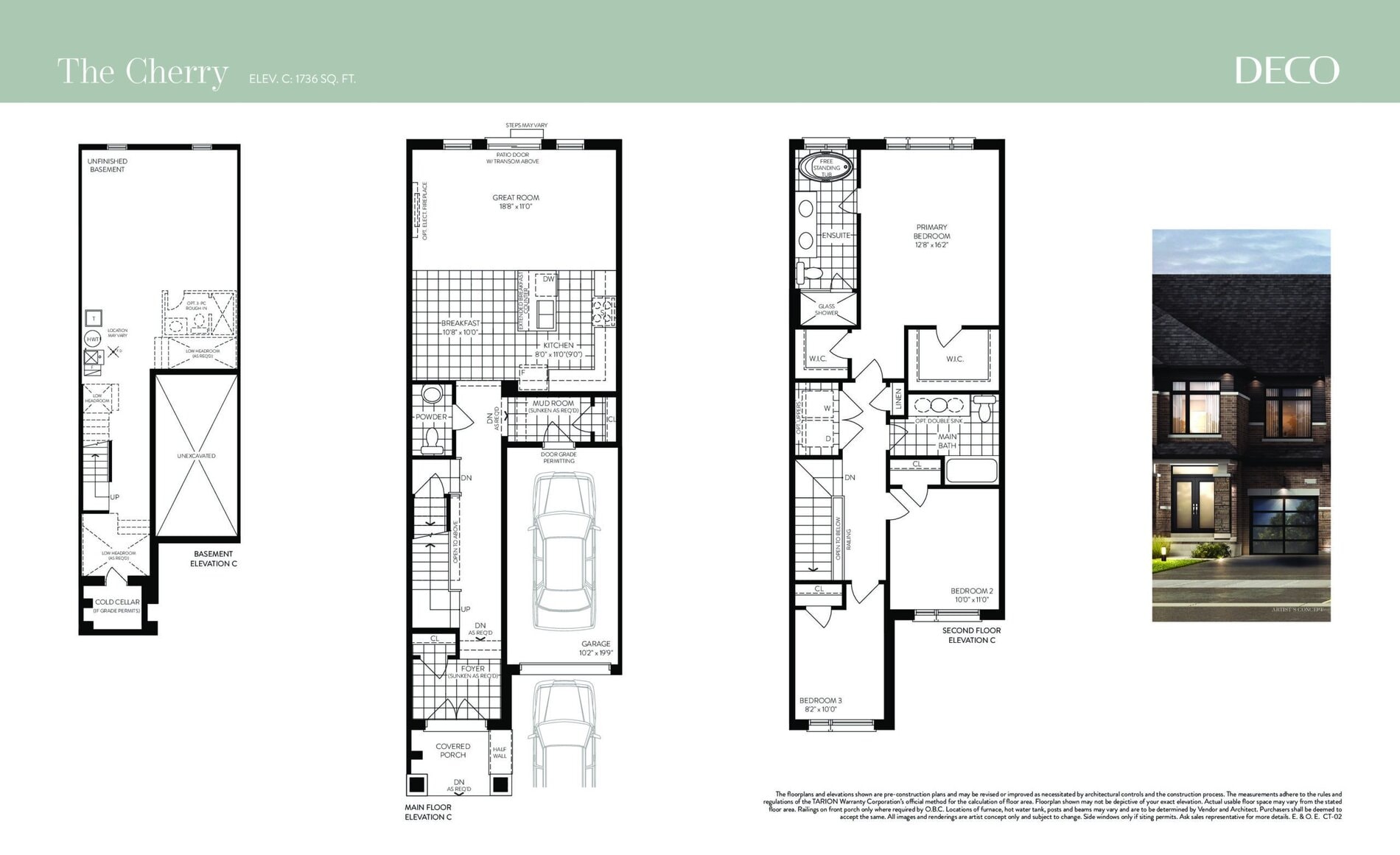 The Cherry floor plan