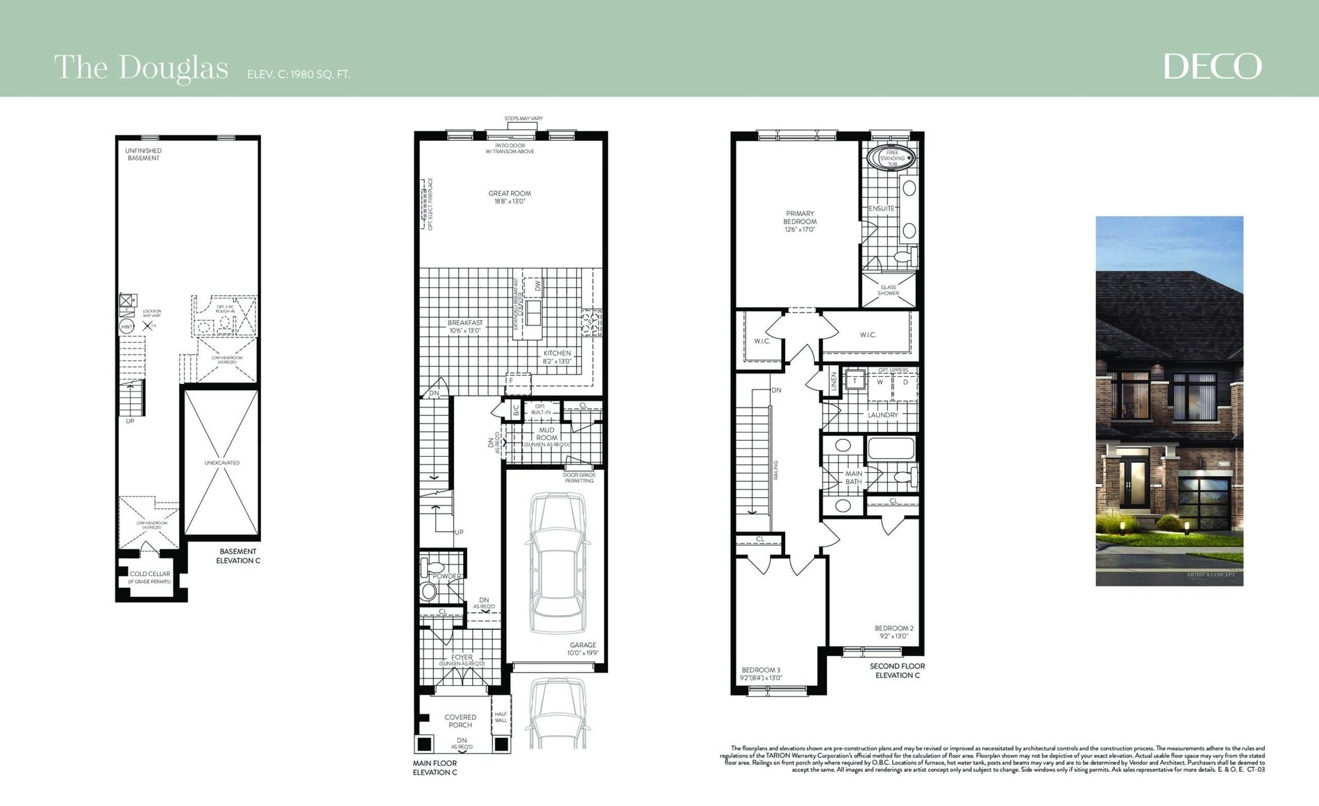 The Douglas floor plan