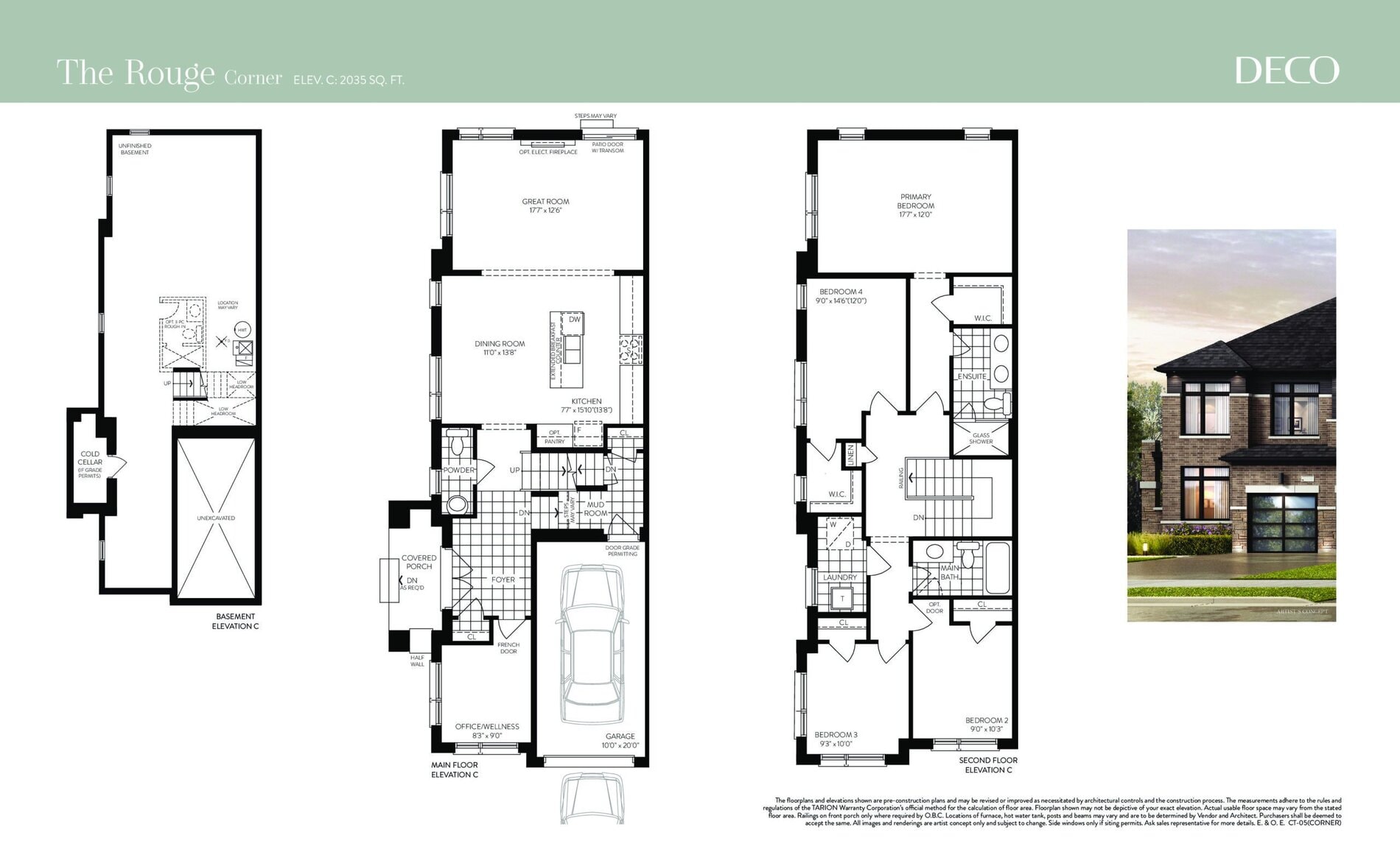 The Rouge (Corner) floor plan