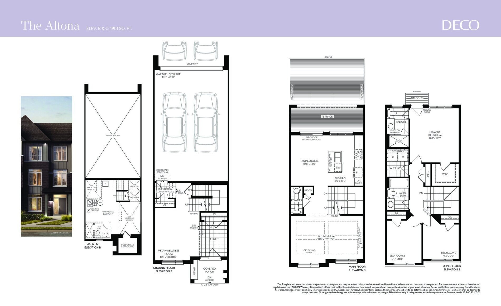 The Altona floor plan