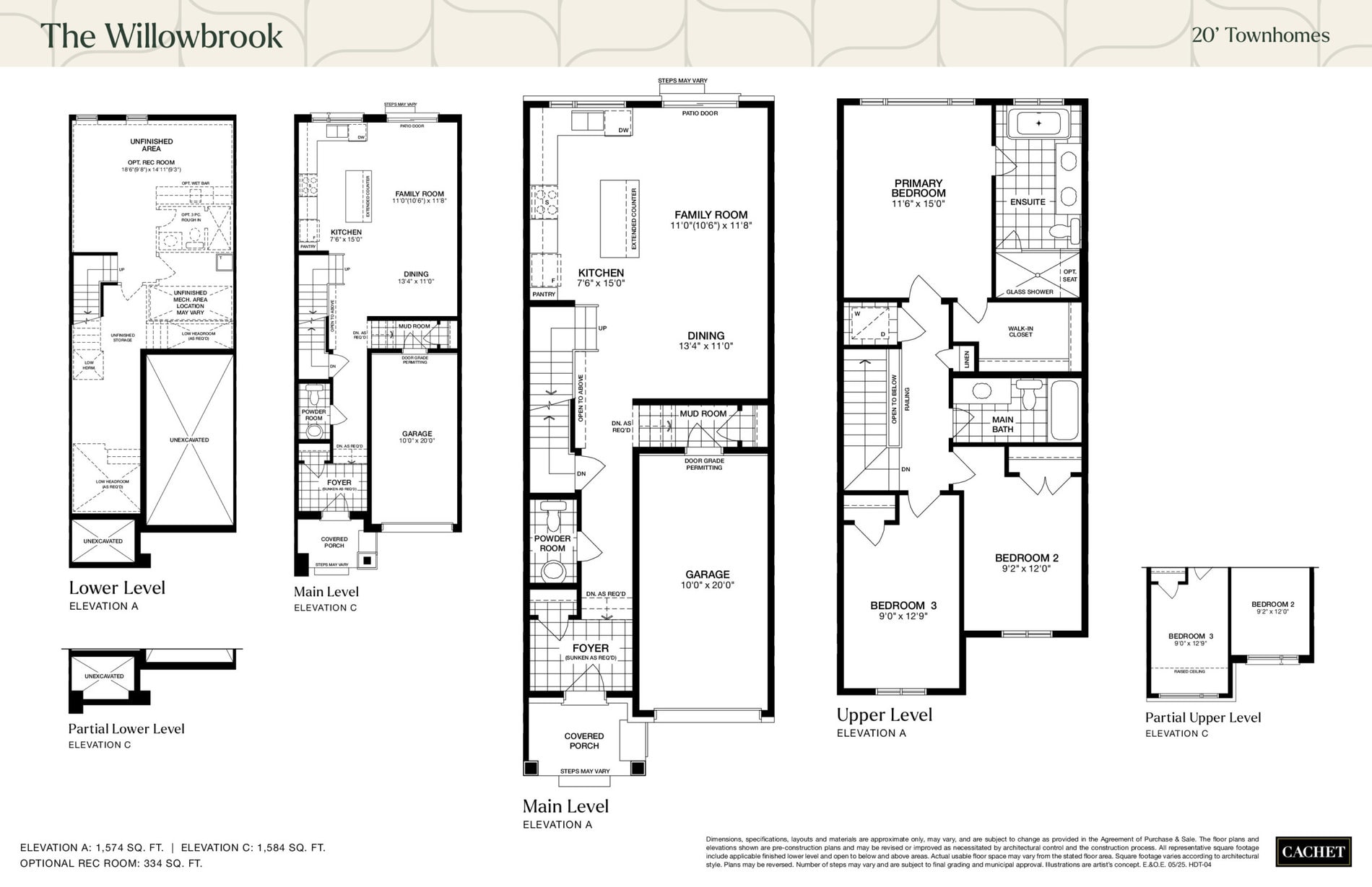 The Willowbrook floor plan