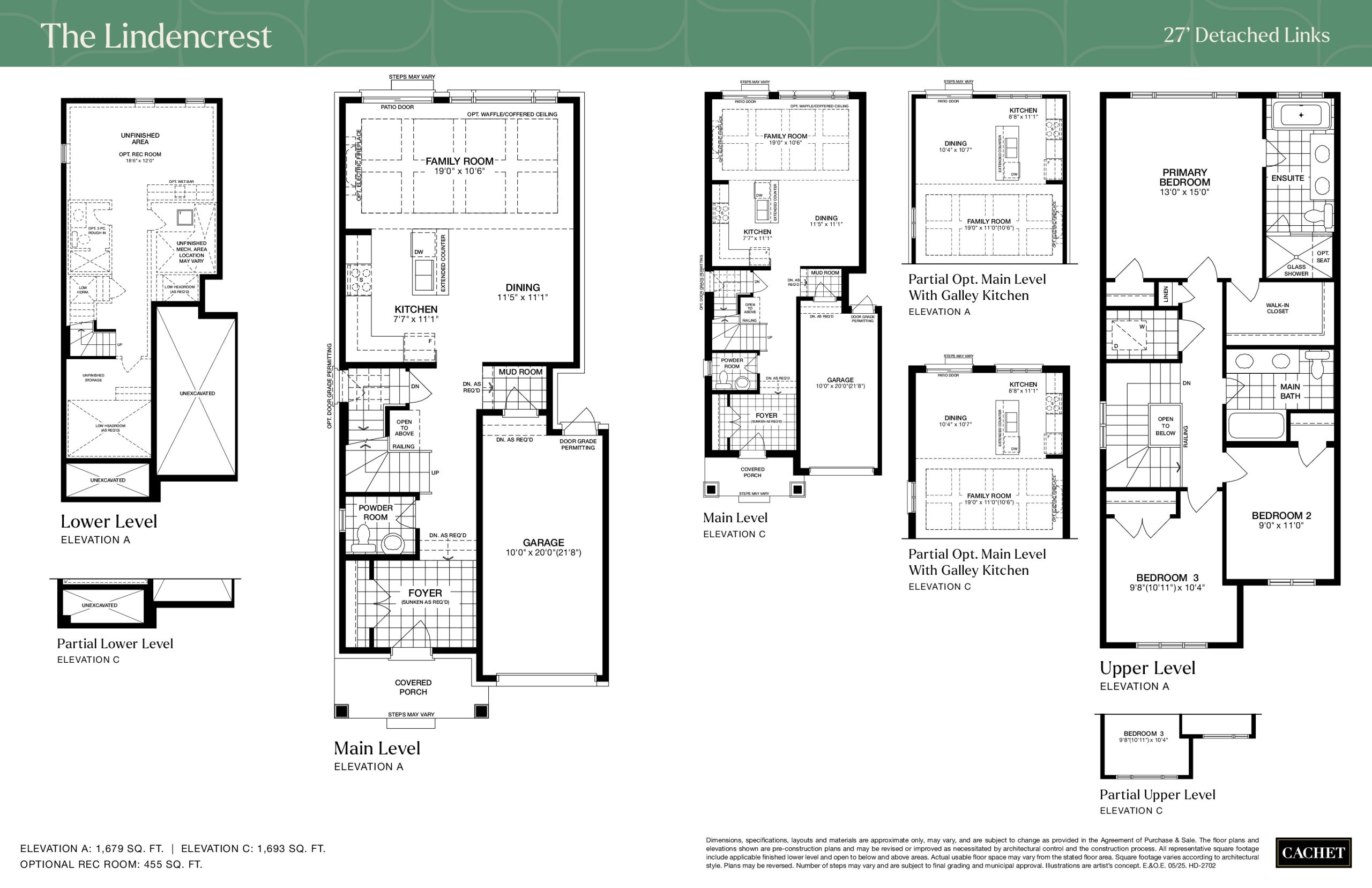 The Lindencrest floor plan