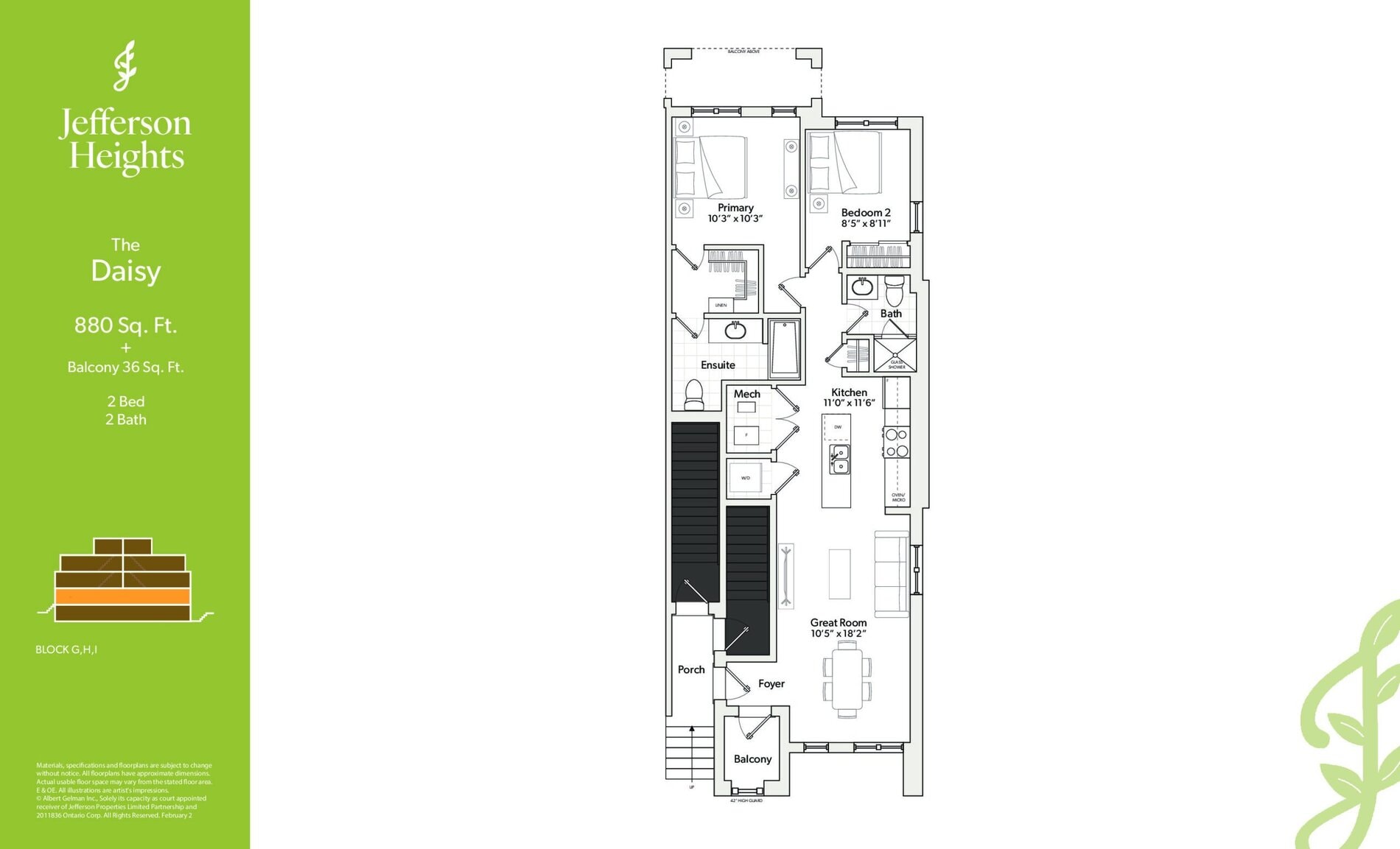 The Daisy floor plan