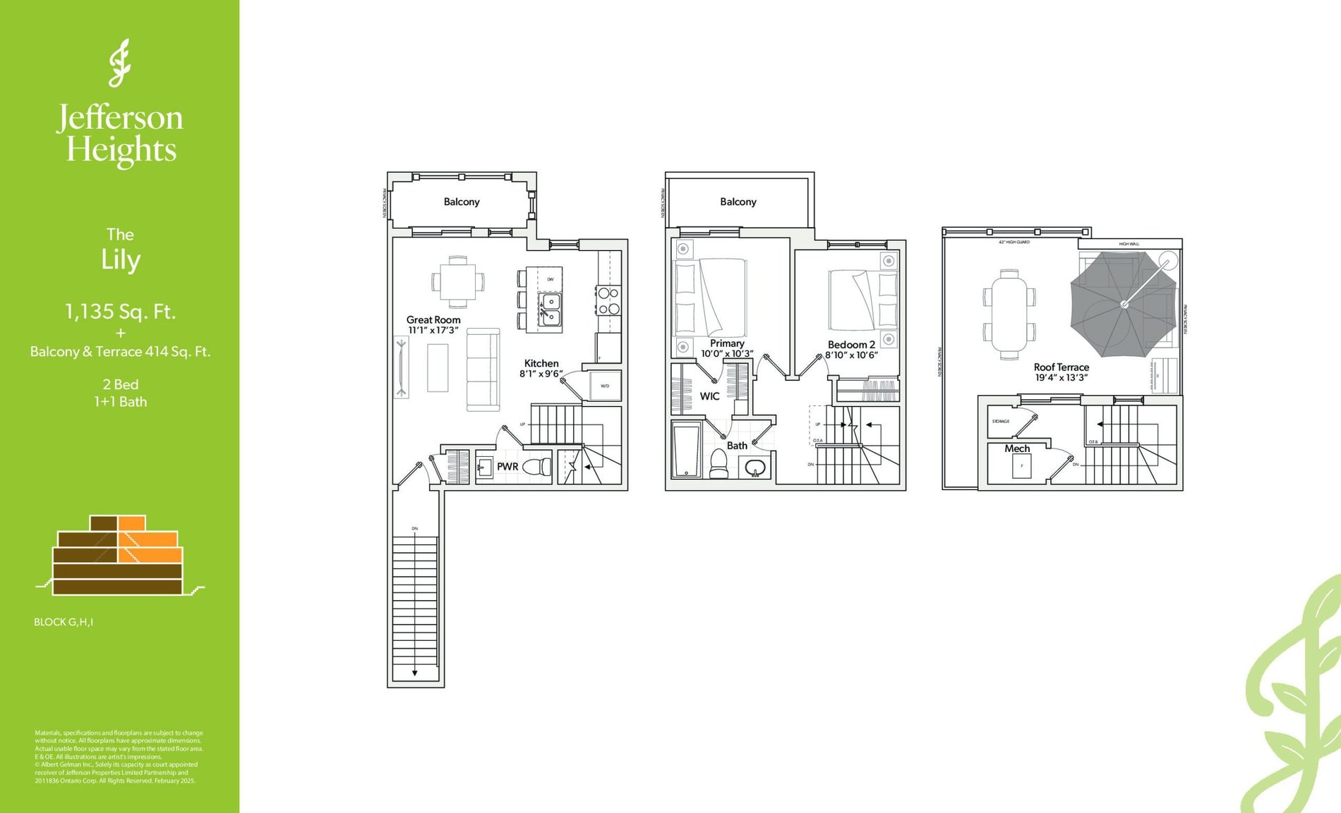 The Lily floor plan
