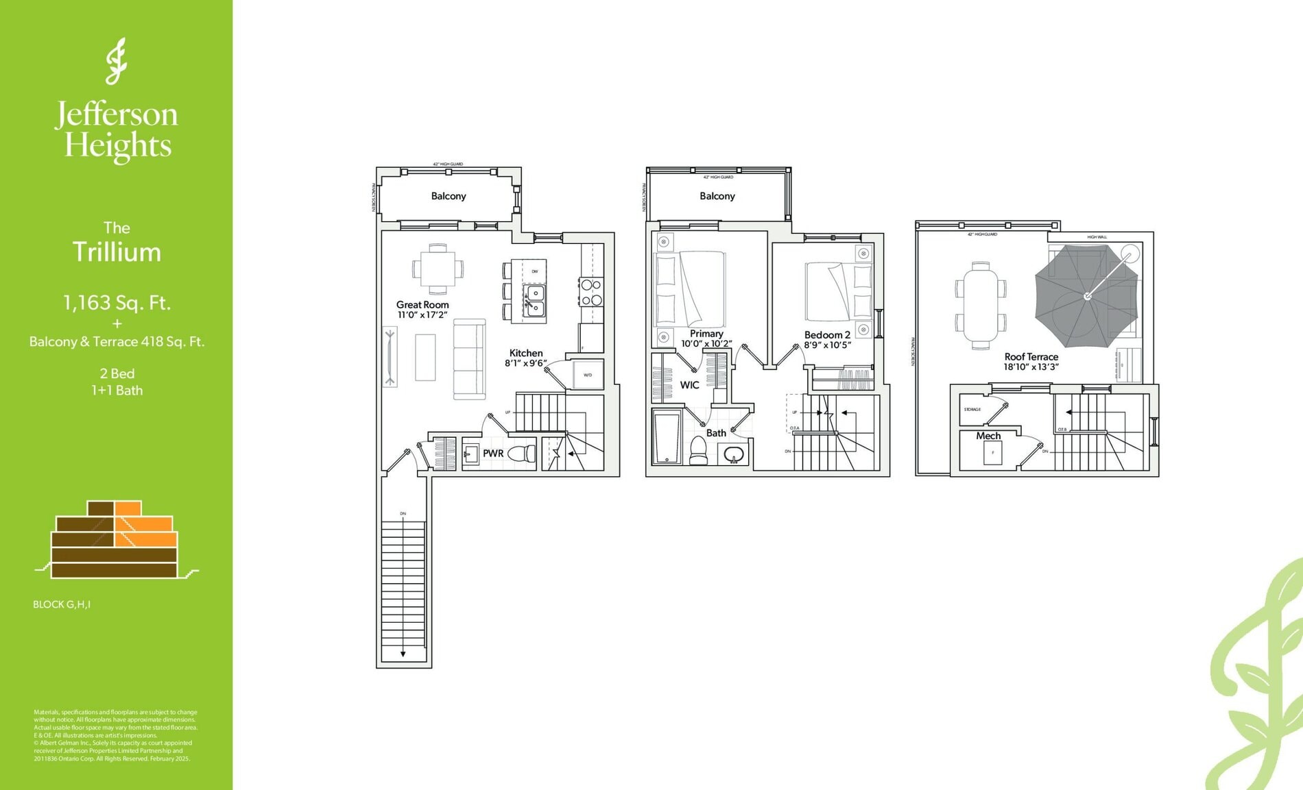 The Trillium floor plan