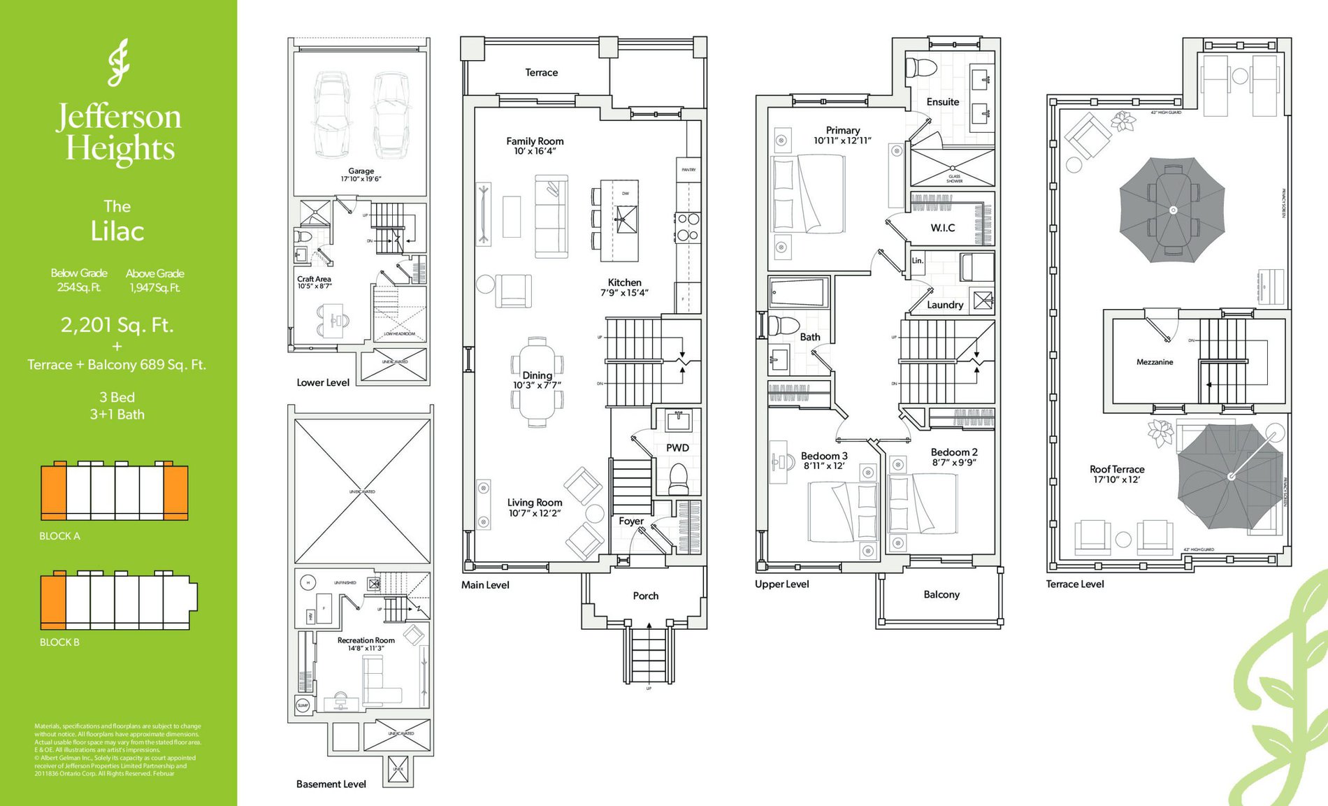 The Lilac floor plan