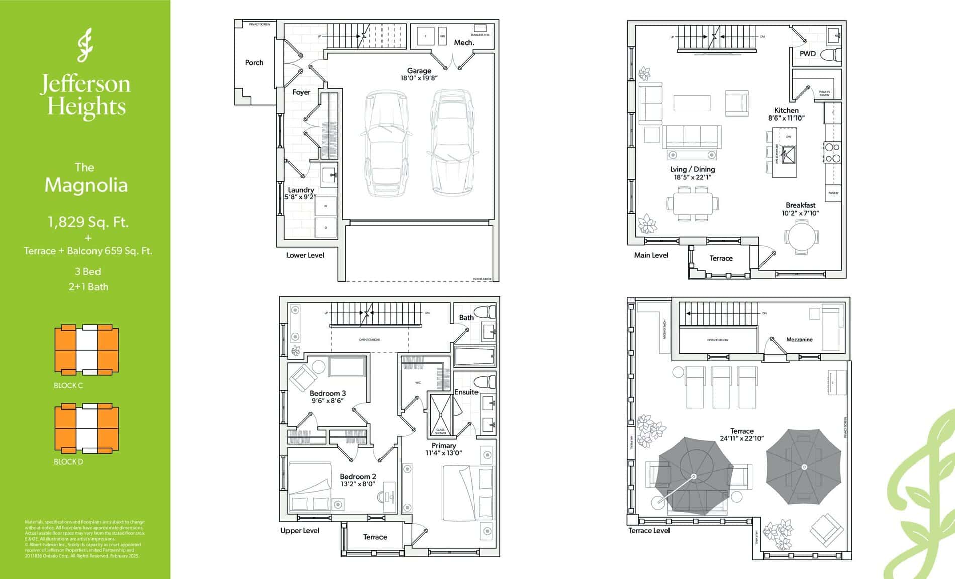 The Magnolia floor plan
