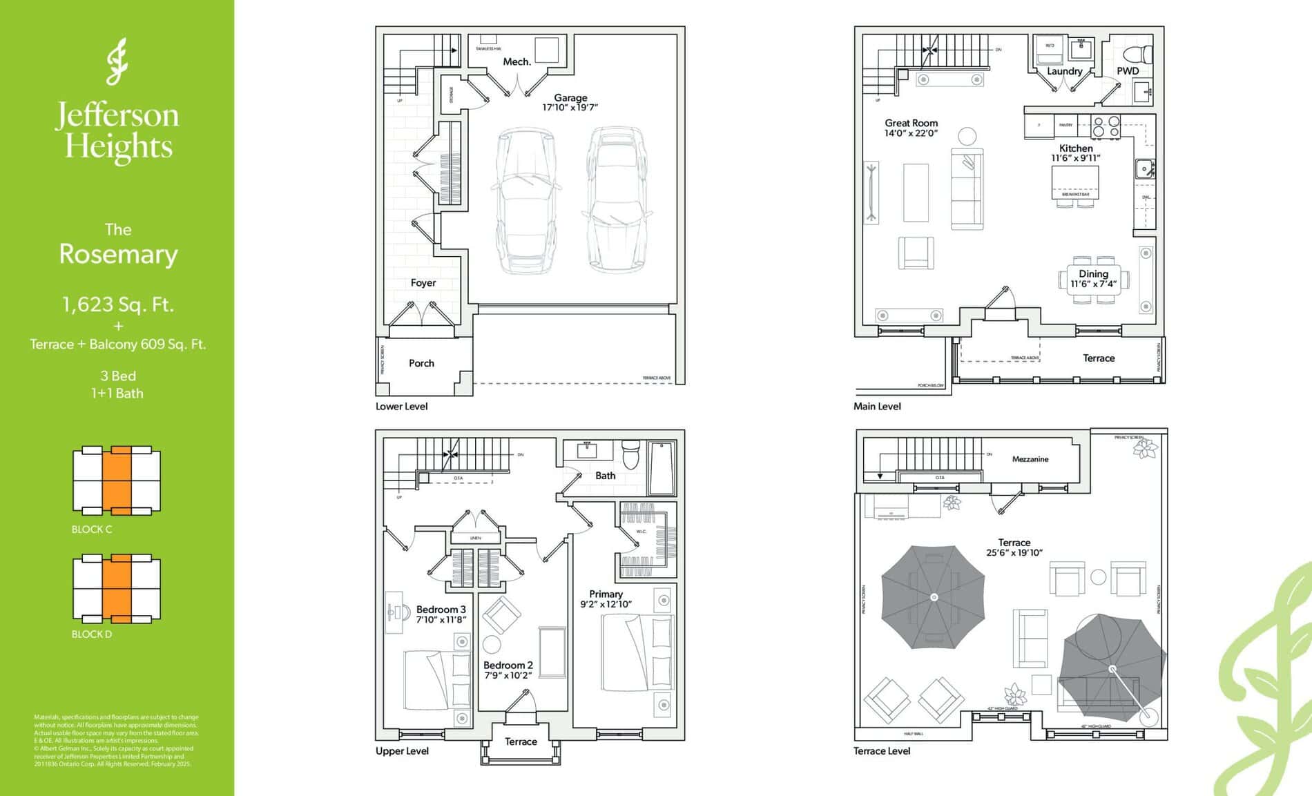 The Rosemary floor plan
