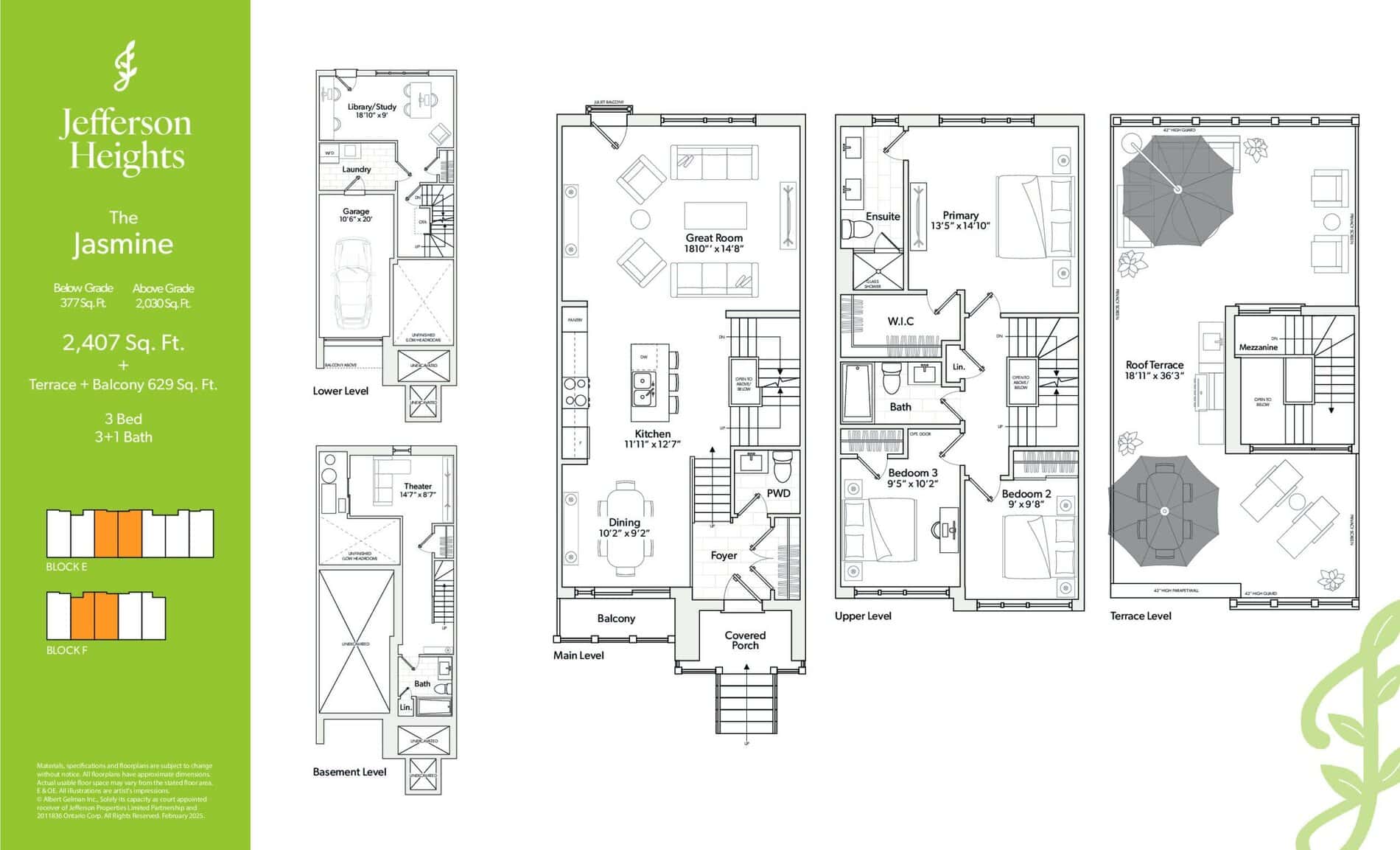 The Jasmine floor plan