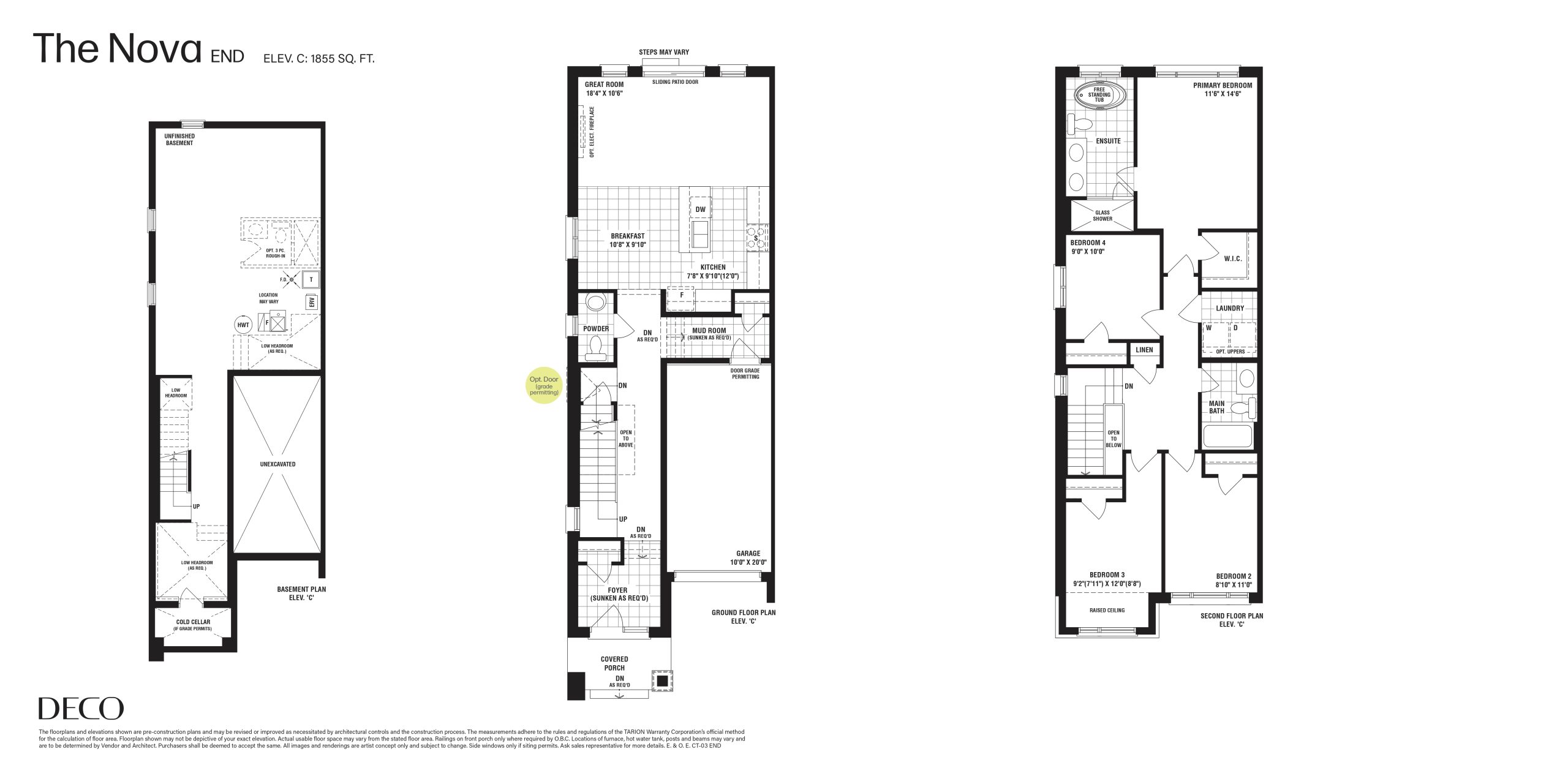 The Nova End floor plan