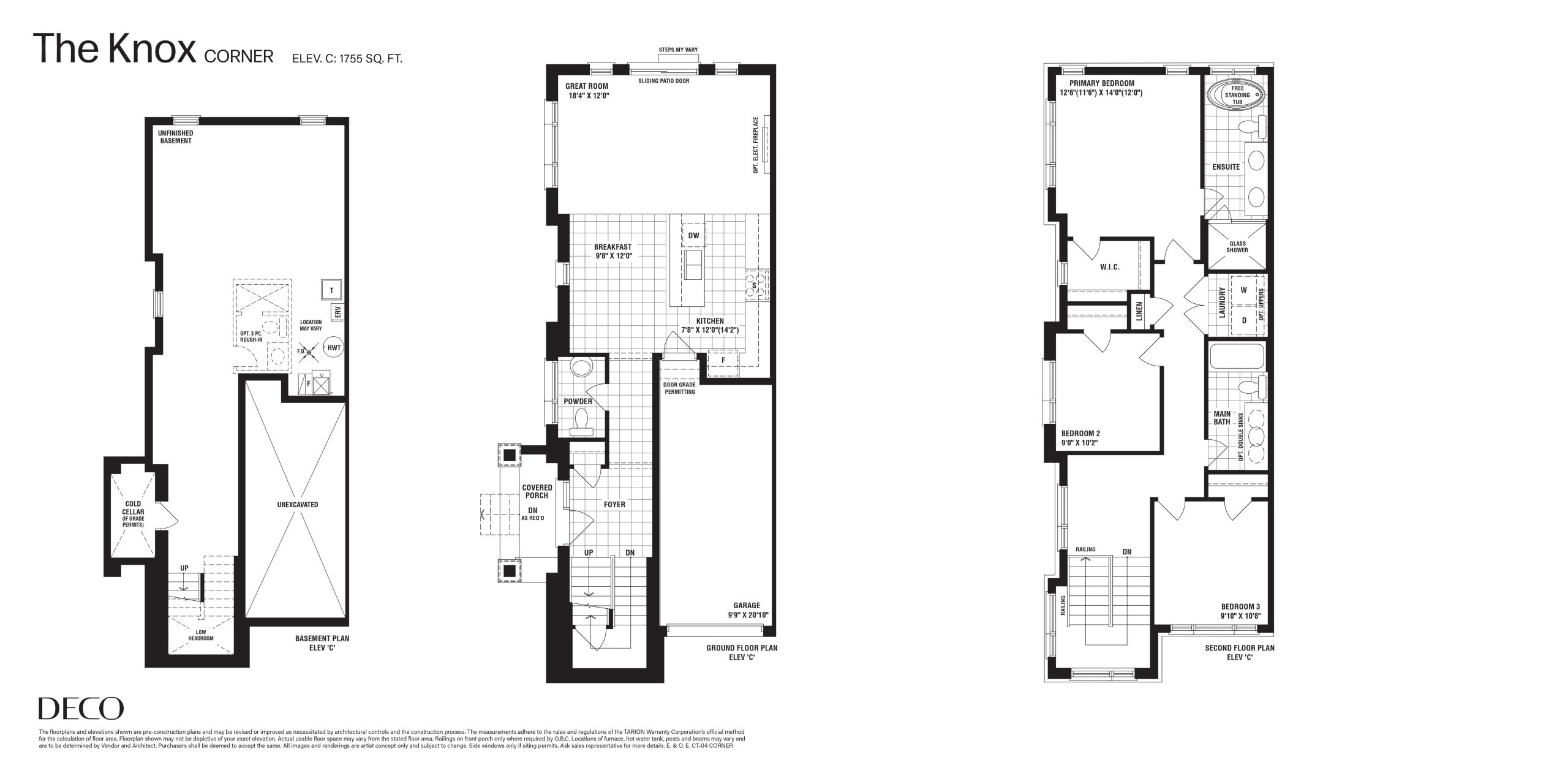 The Knox Corner floor plan