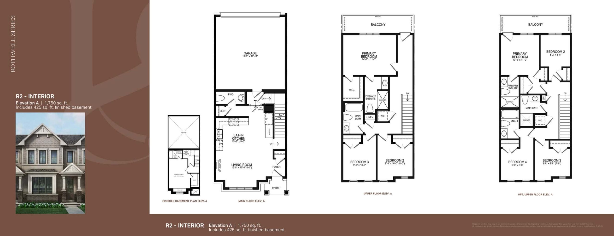R2 Interior - Rothwell Series floor plan