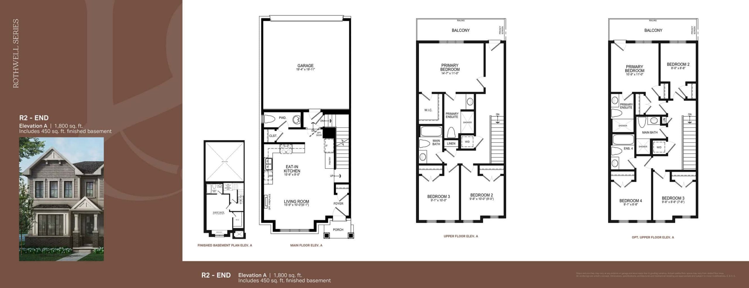 R2 End - Rothwell Series floor plan