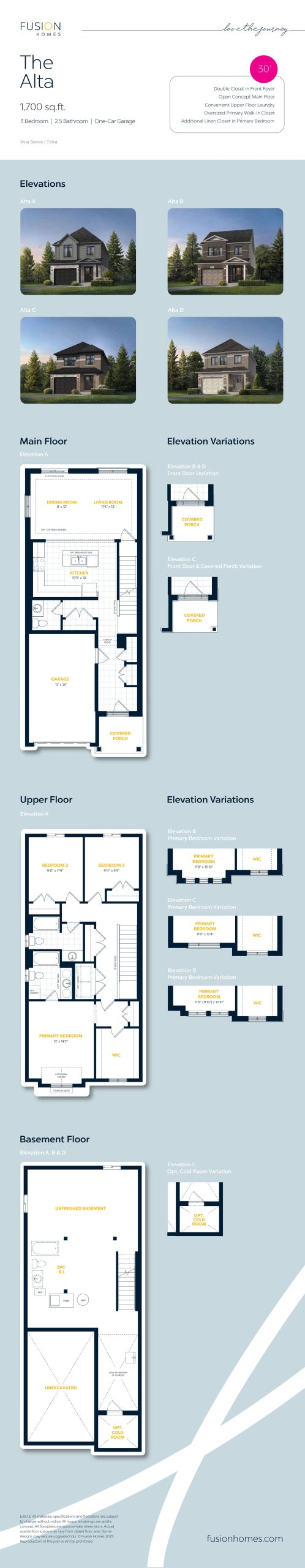 The Alta floor plan