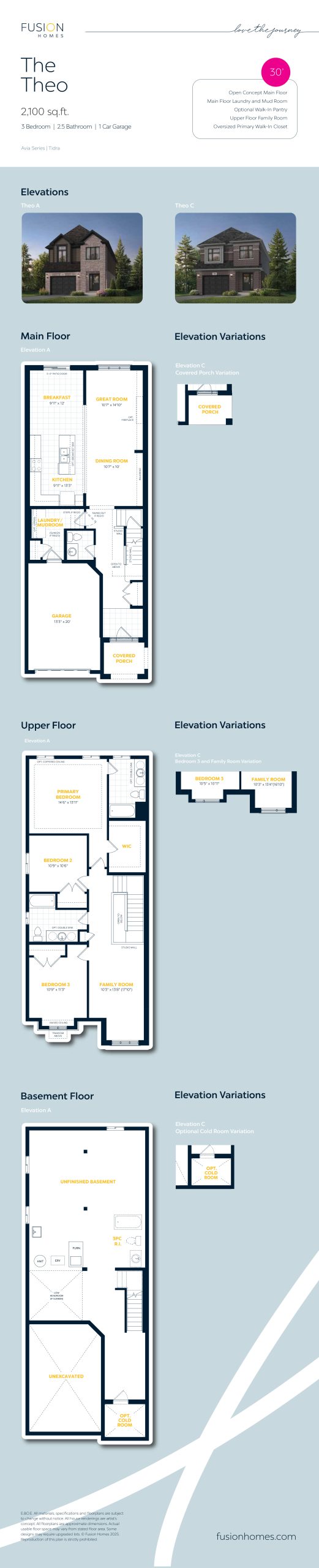 The Theo floor plan