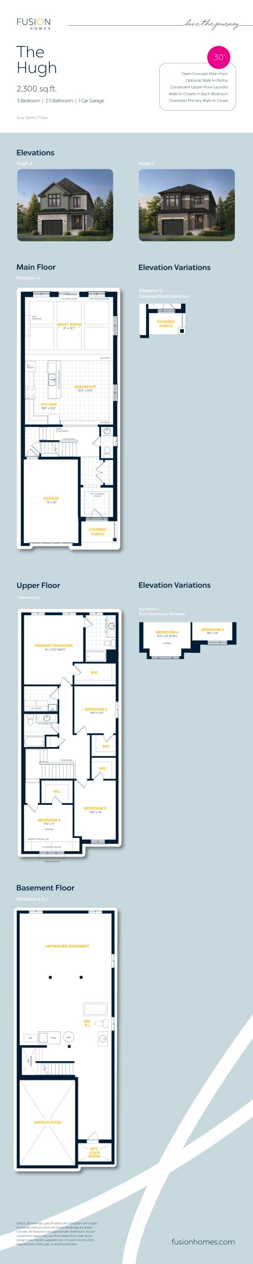 The Hugh floor plan