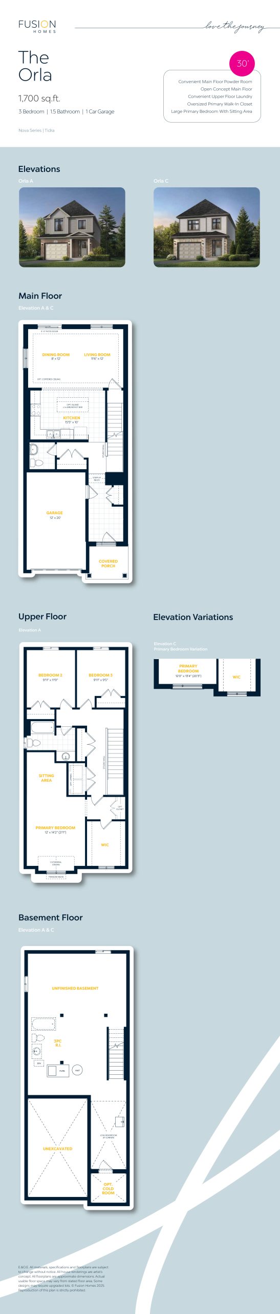 The Orla floor plan
