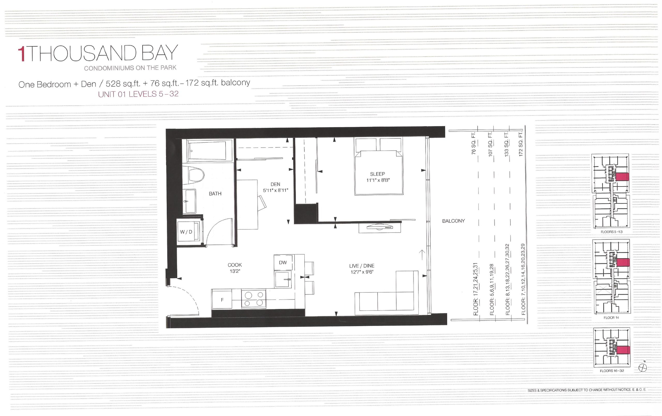 Unit 01 floor plan