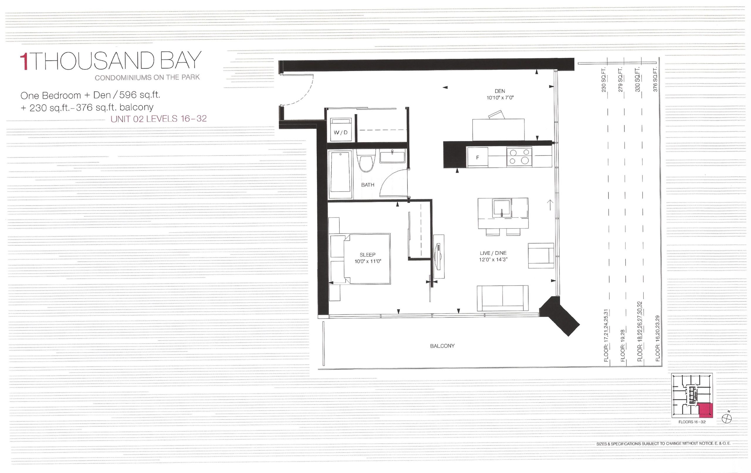 Unit 02 floor plan