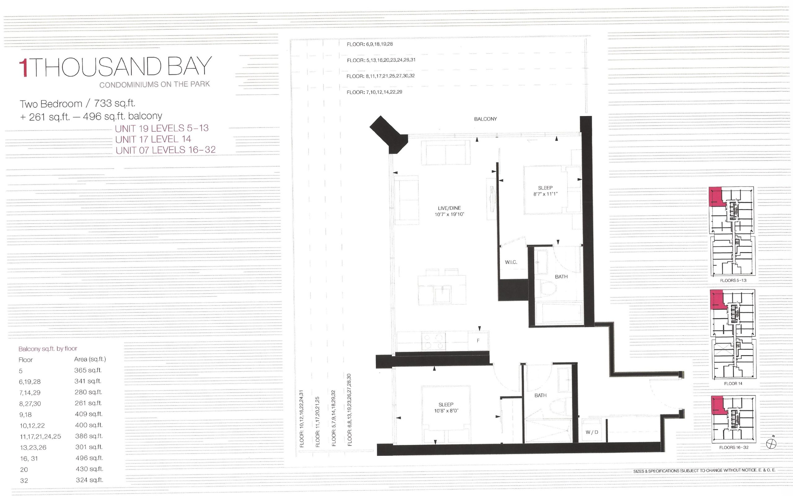 Unit 19 | Unit 17 | Unit 07 floor plan