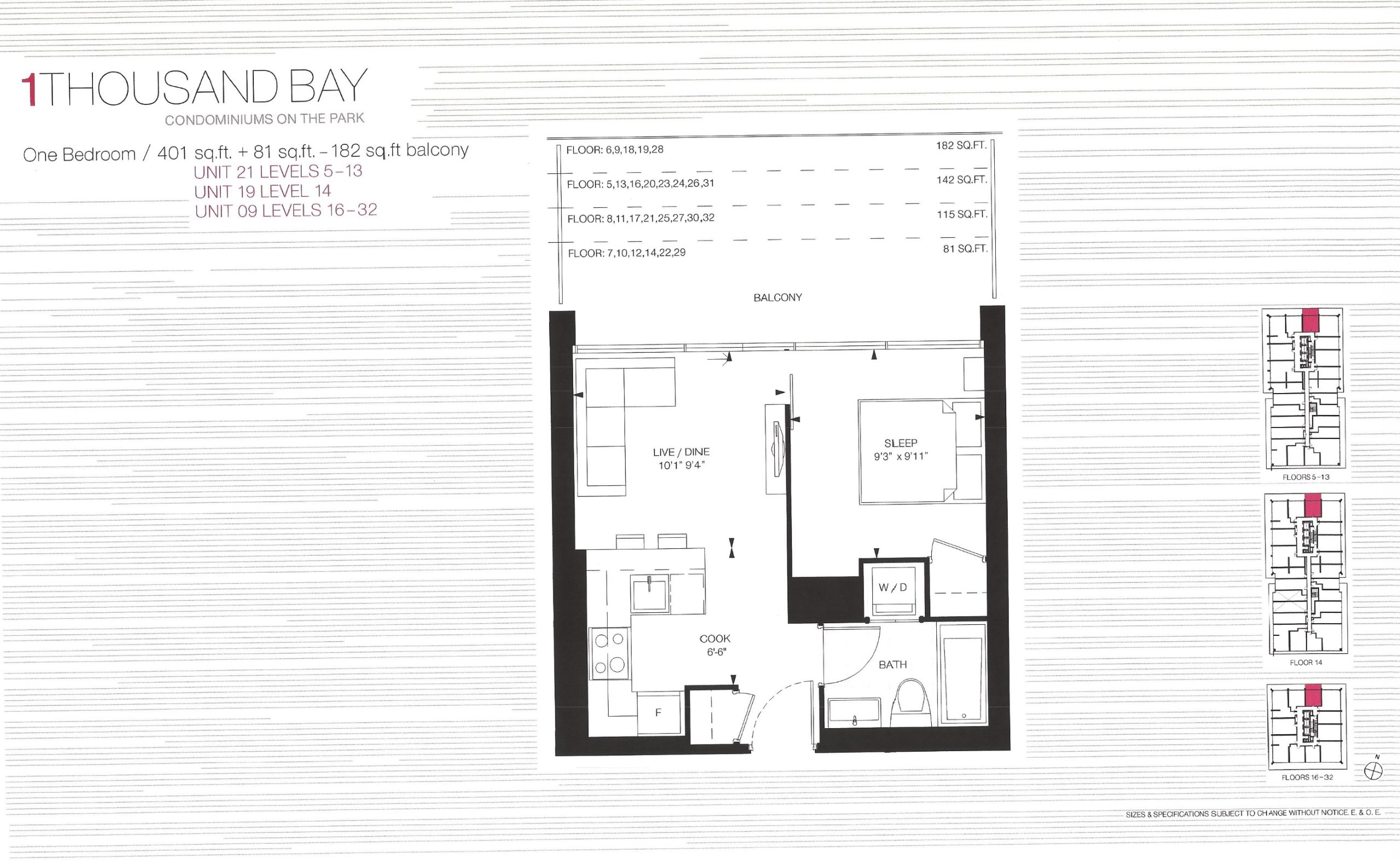 Unit 21 | Unit 19 | Unit 09 floor plan