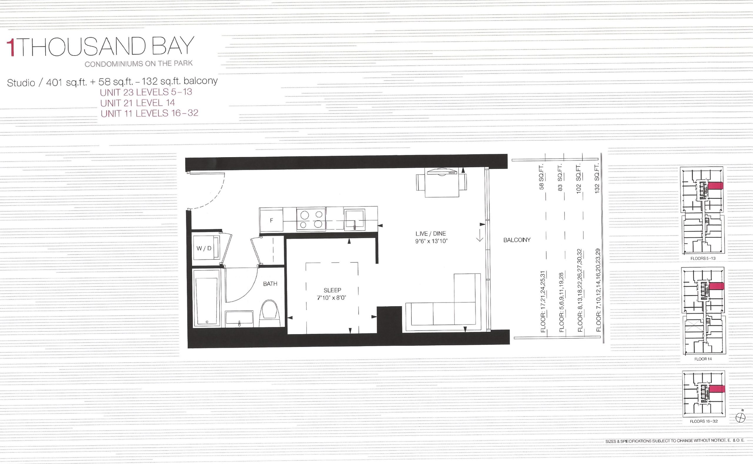 Unit 23 | Unit 21 | Unit 11 floor plan