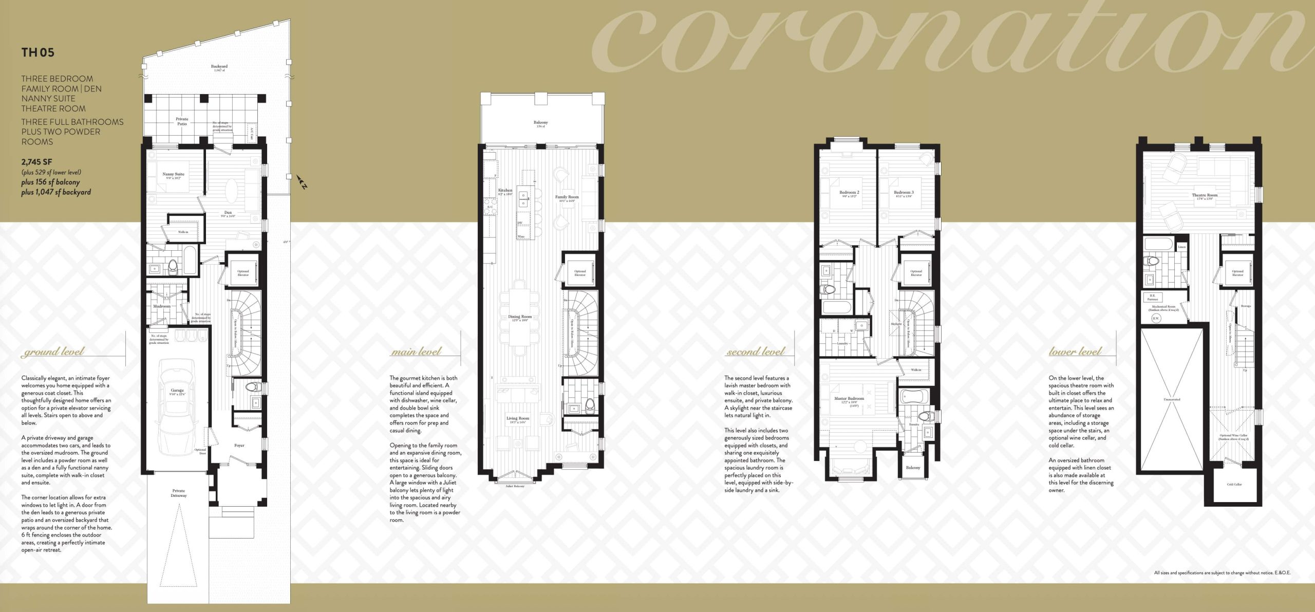Coronation floor plan