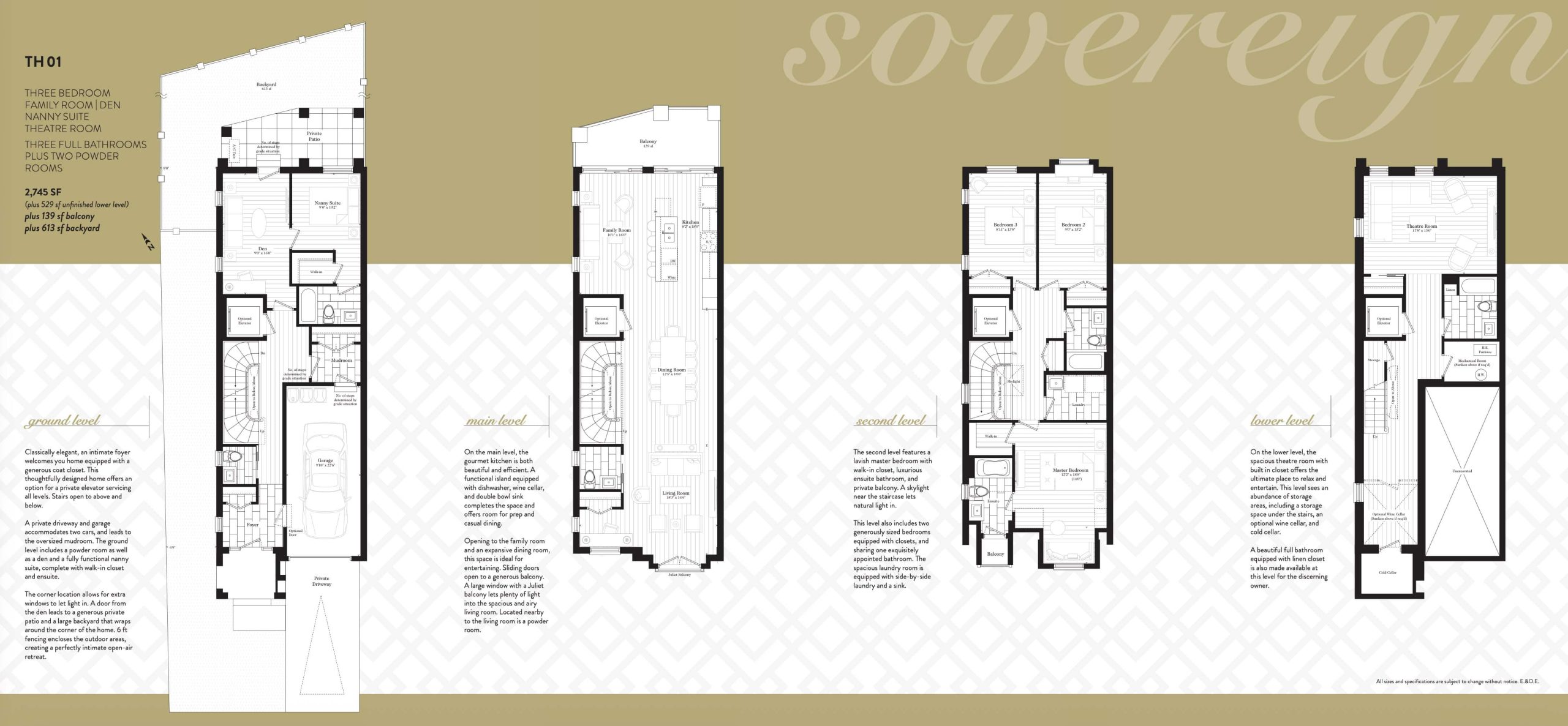 Sovereign floor plan