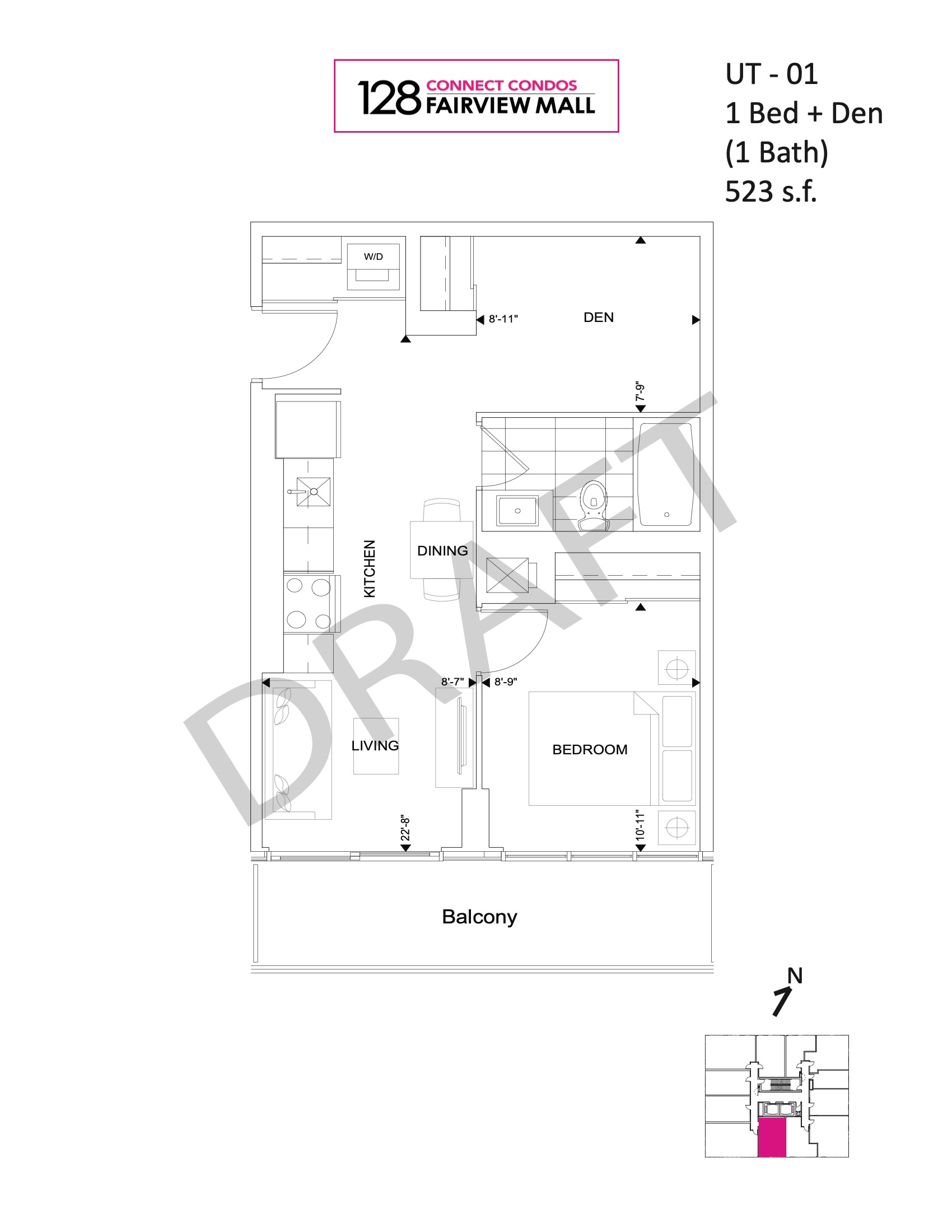 UT-01 floor plan