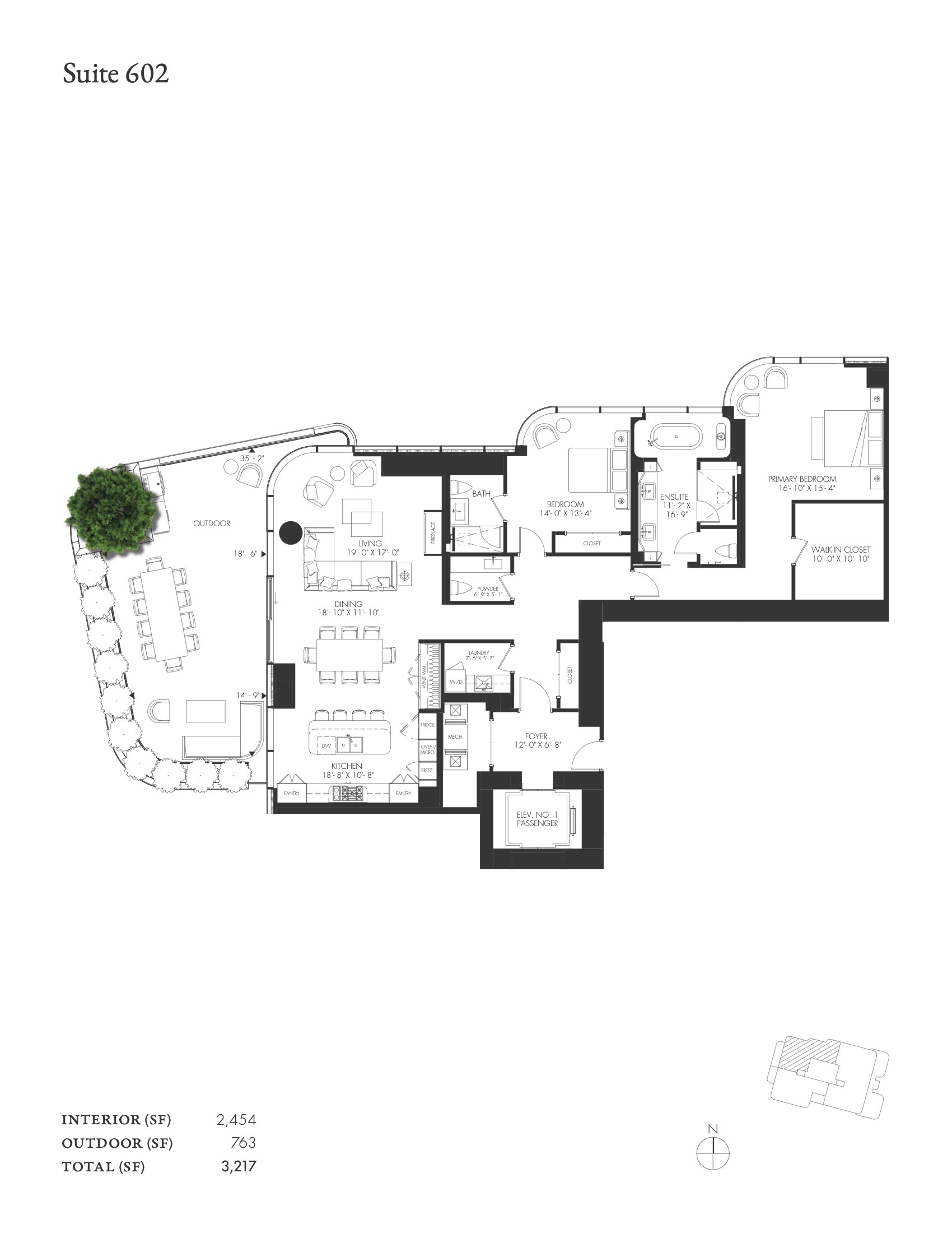 Suite 602 floor plan