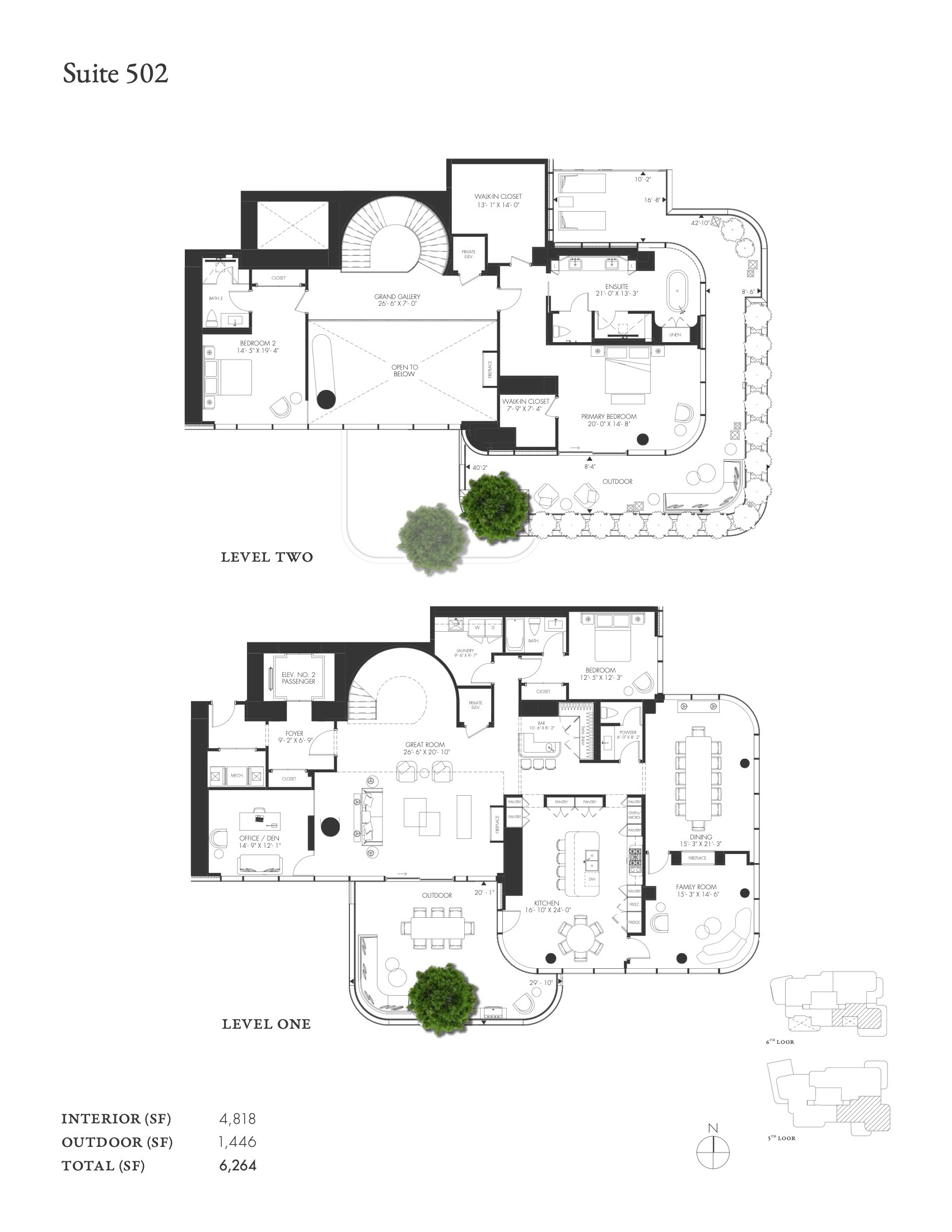Suite 502 floor plan