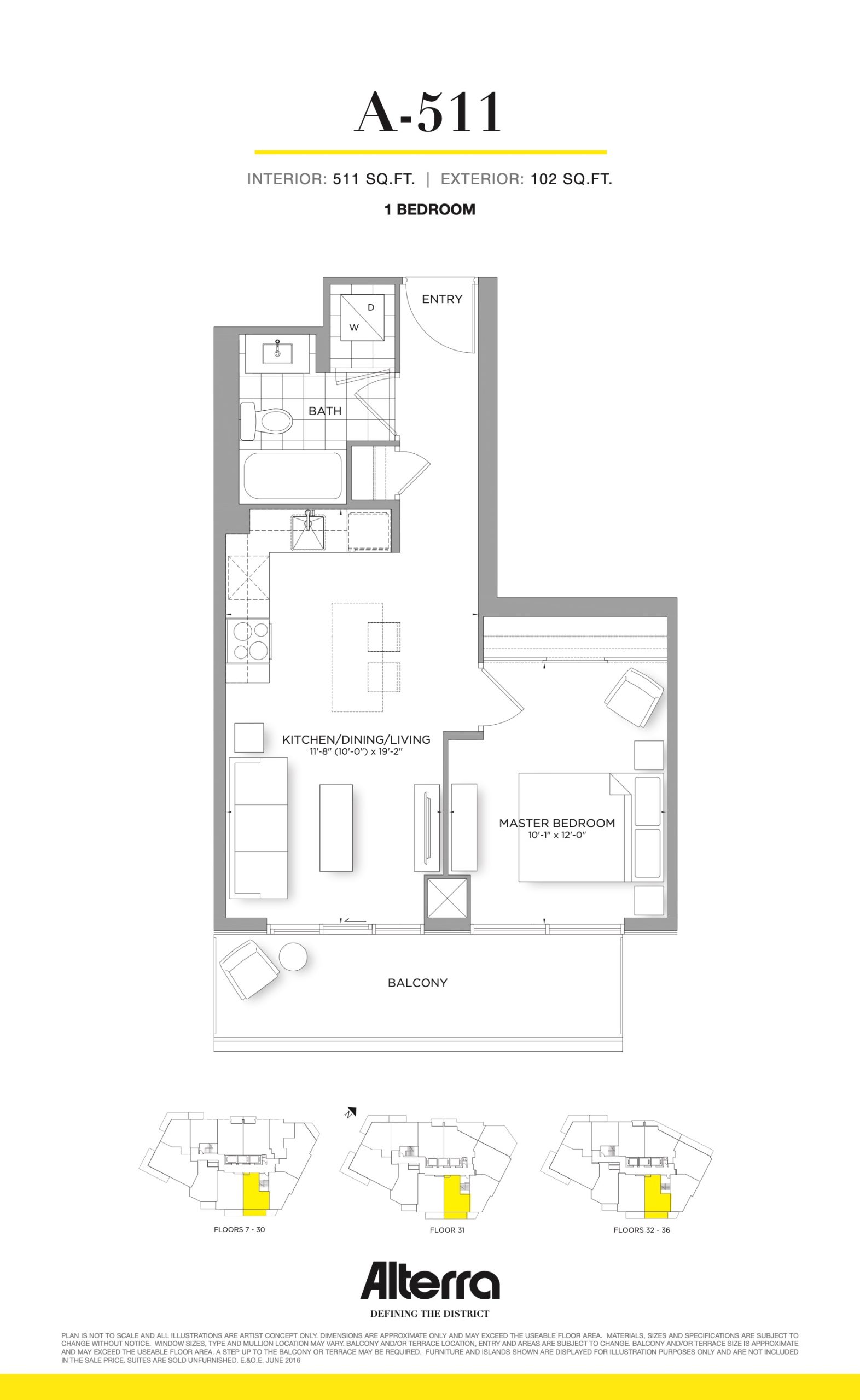 A-511 floor plan