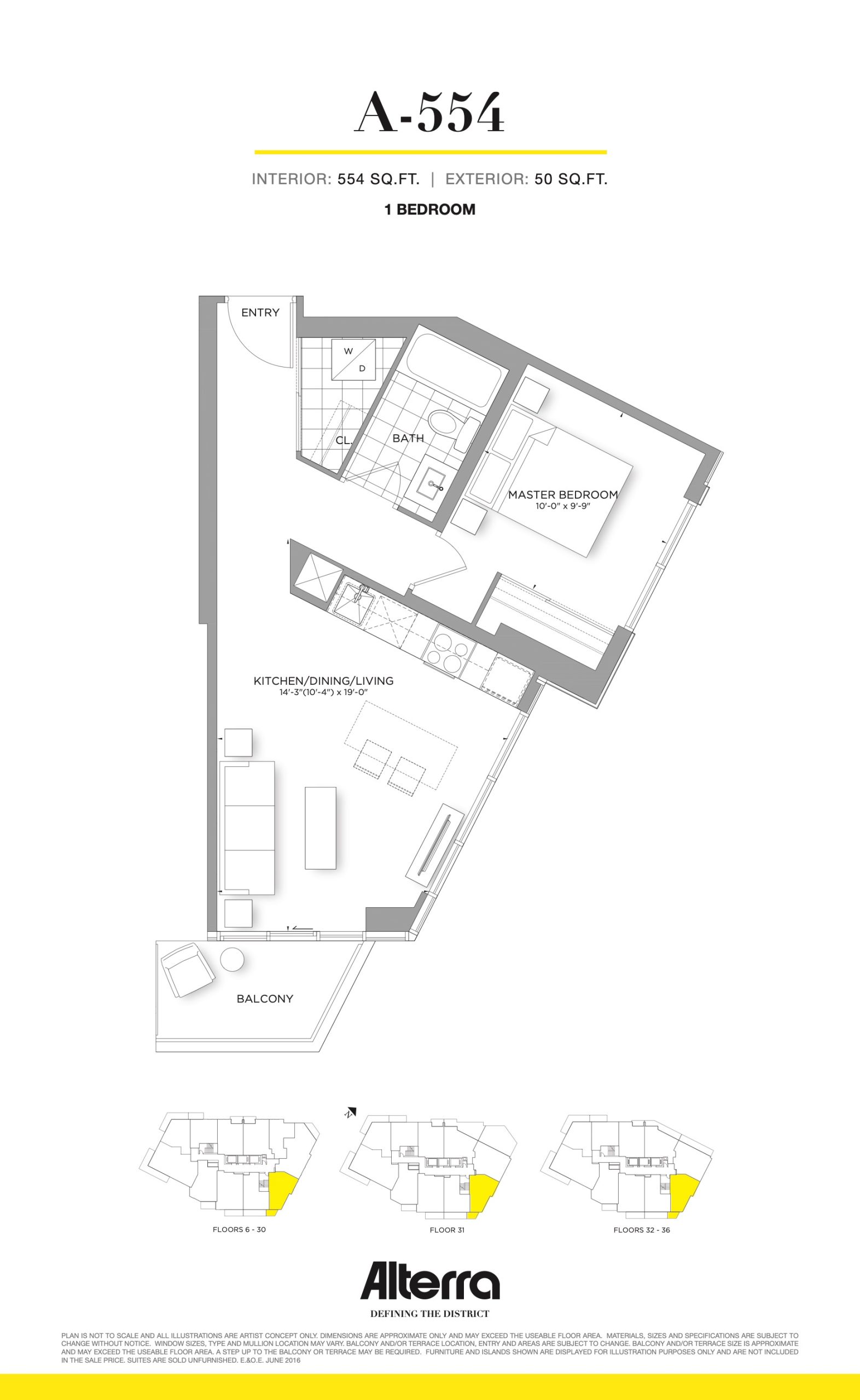 A-554 floor plan